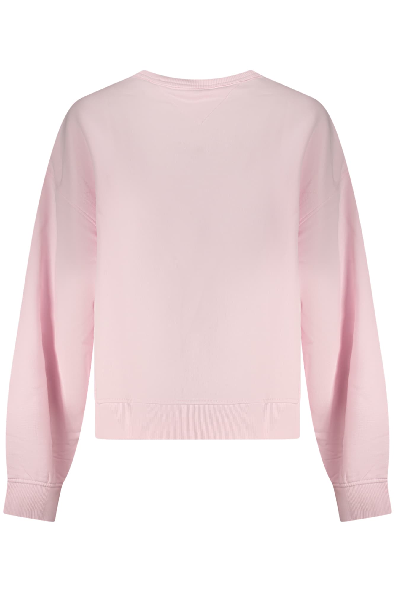 TOMMY HILFIGER FELPA SENZA ZIP DONNA ROSA - Miniatura 2