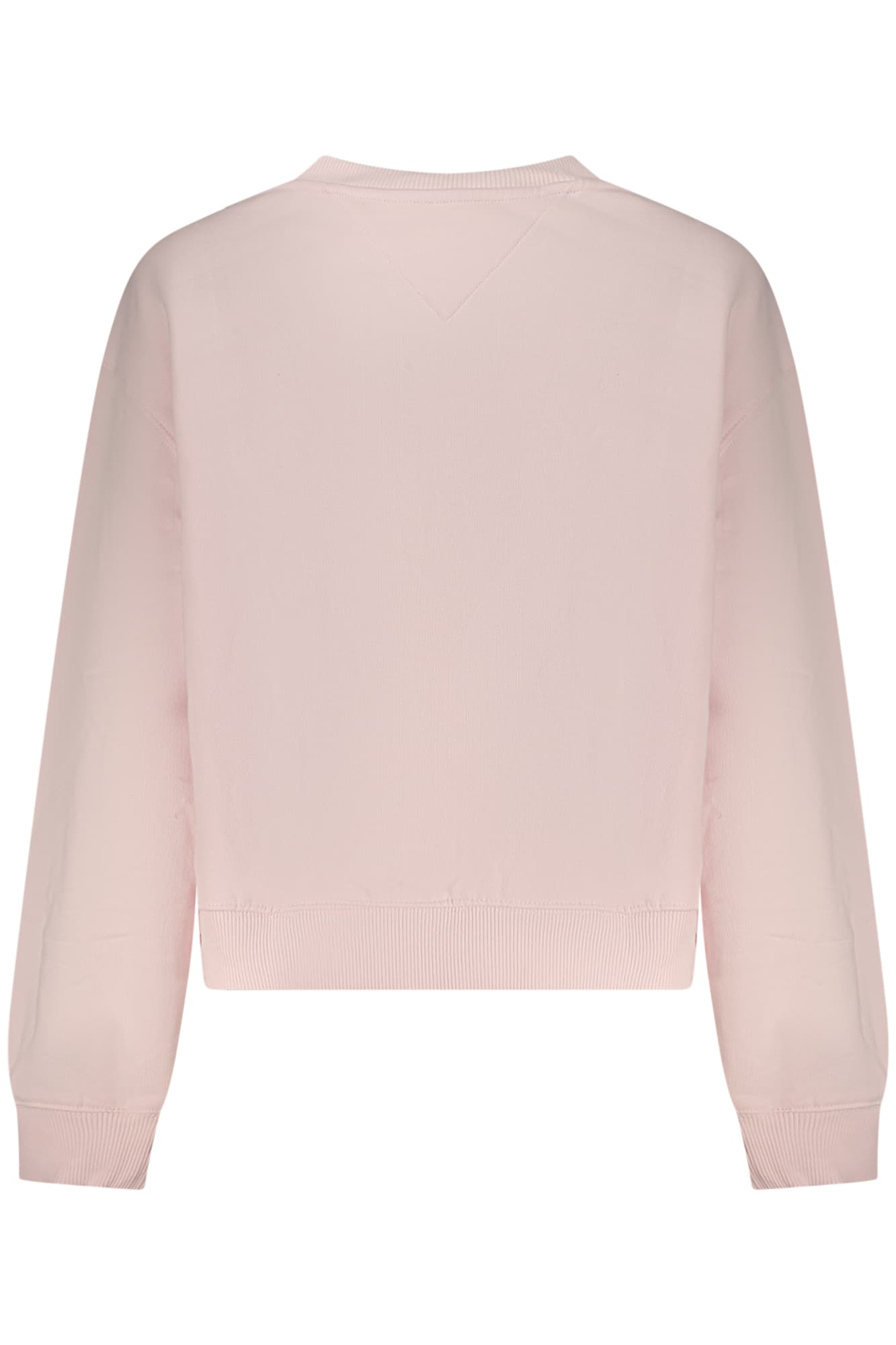 TOMMY HILFIGER FELPA SENZA ZIP DONNA ROSA - Miniatura 2