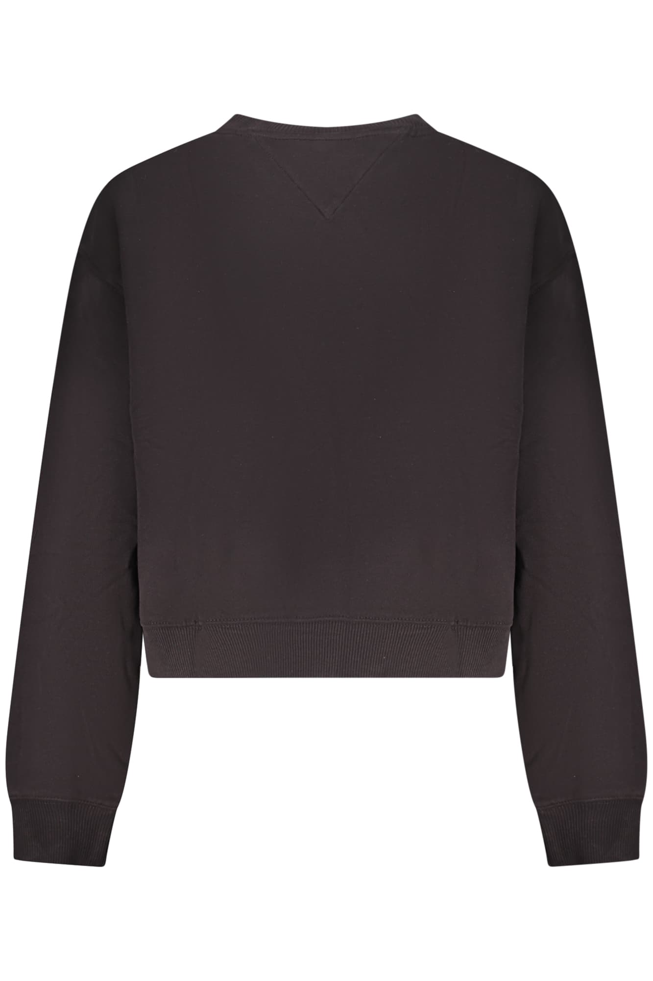 TOMMY HILFIGER FELPA SENZA ZIP DONNA NERO - Miniatura 2