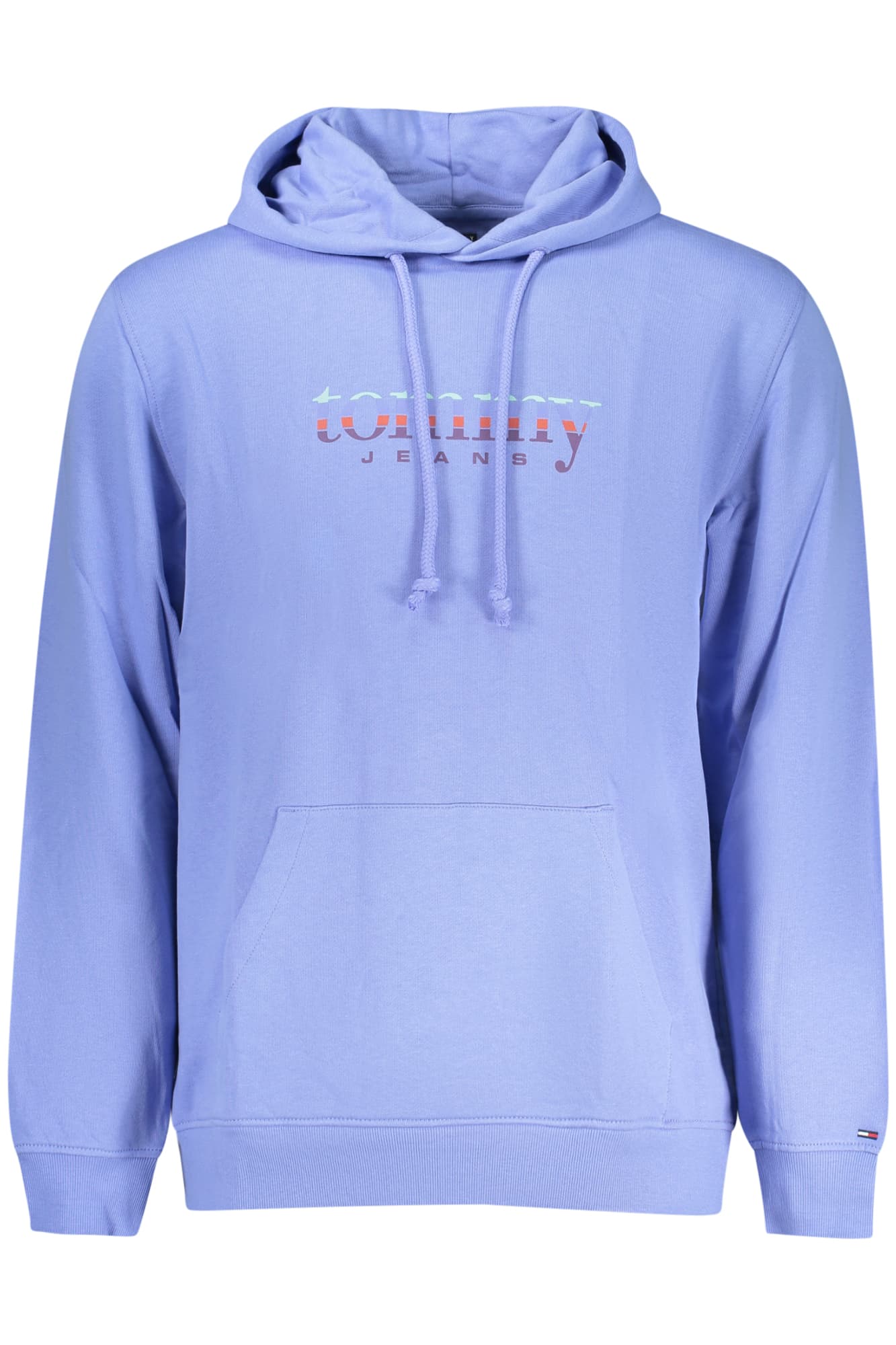 TOMMY HILFIGER FELPA SENZA ZIP UOMO AZZURRO - Immagine principale