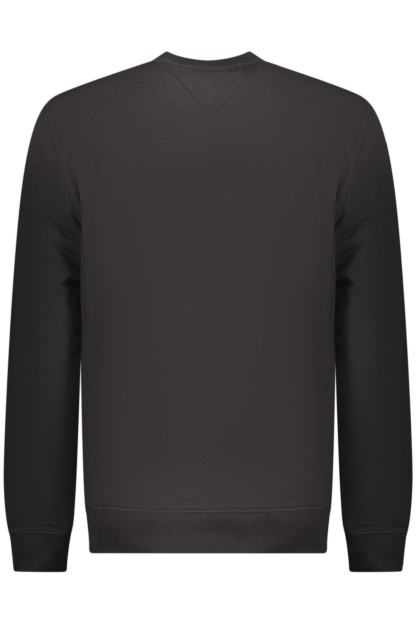 TOMMY HILFIGER FELPA SENZA ZIP UOMO NERO - Miniatura 2