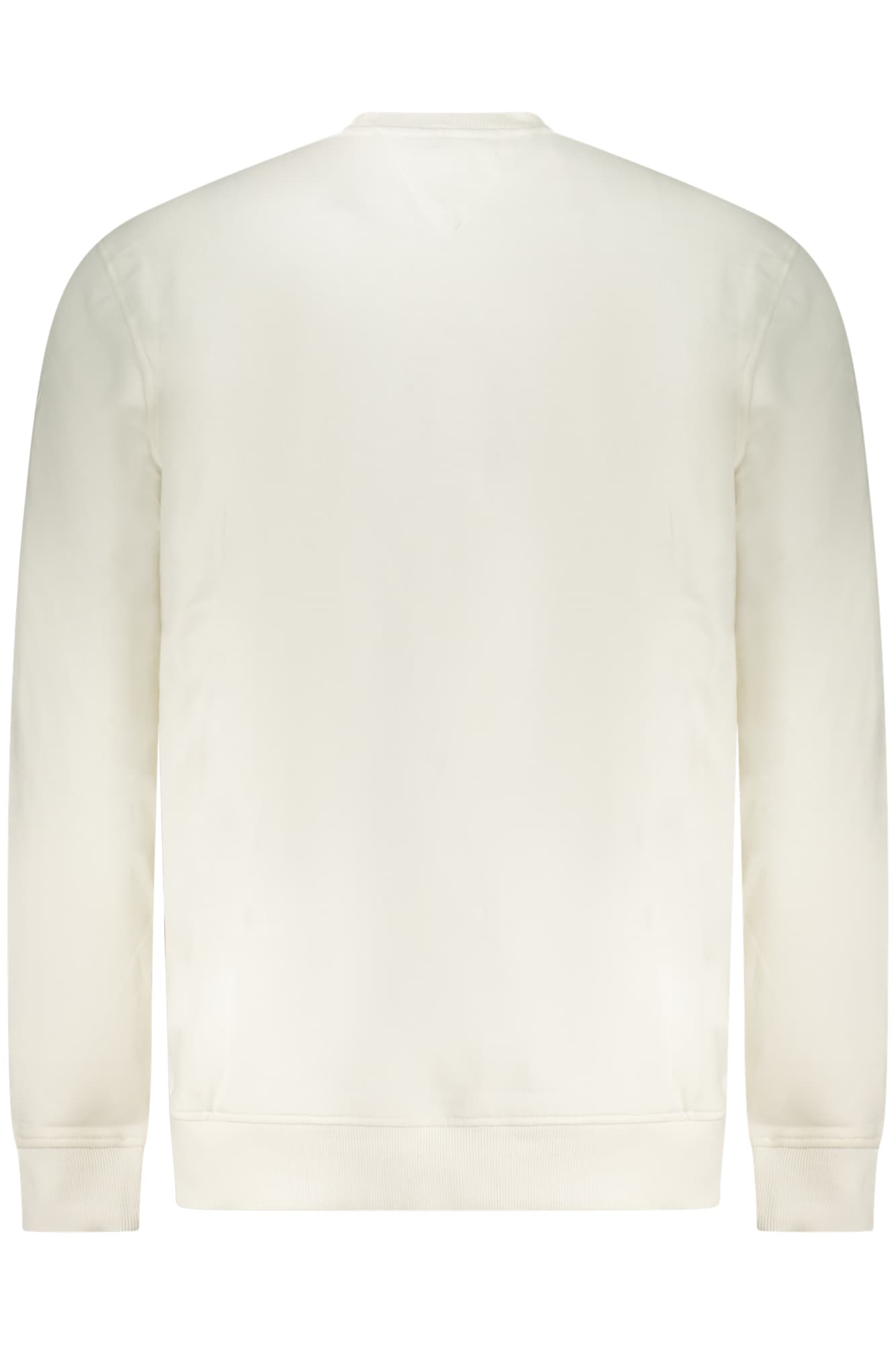 TOMMY HILFIGER FELPA SENZA ZIP UOMO BIANCO - Miniatura 2
