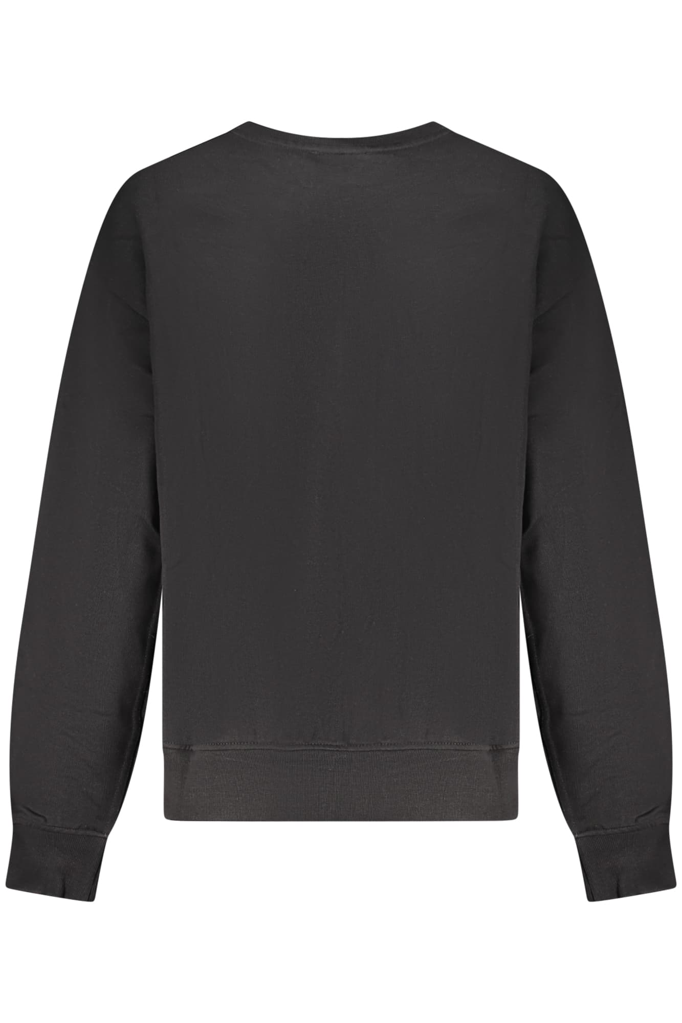 CALVIN KLEIN FELPA SENZA ZIP DONNA NERO - Miniatura 2