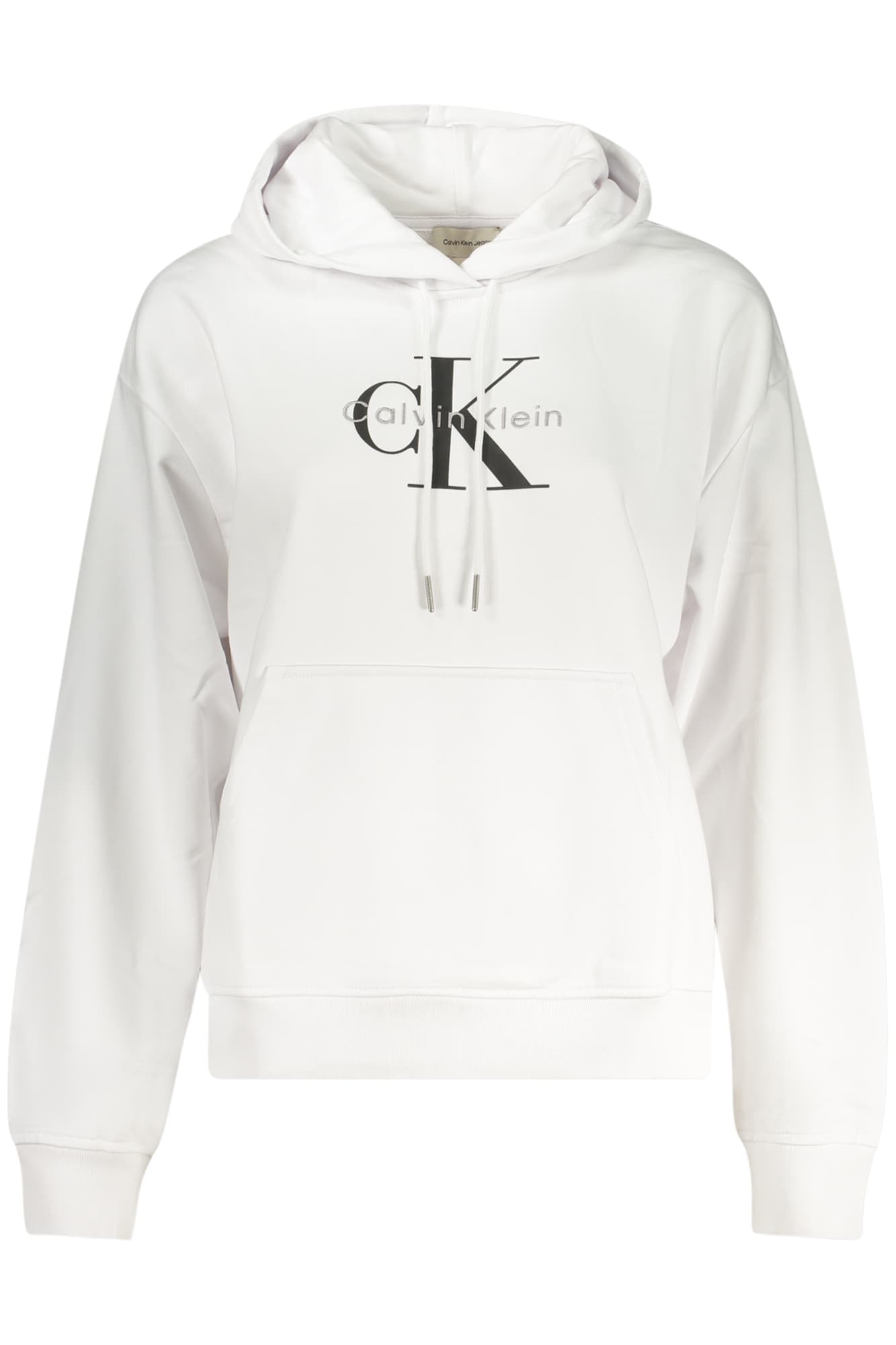 CALVIN KLEIN FELPA SENZA ZIP DONNA BIANCO - Immagine principale