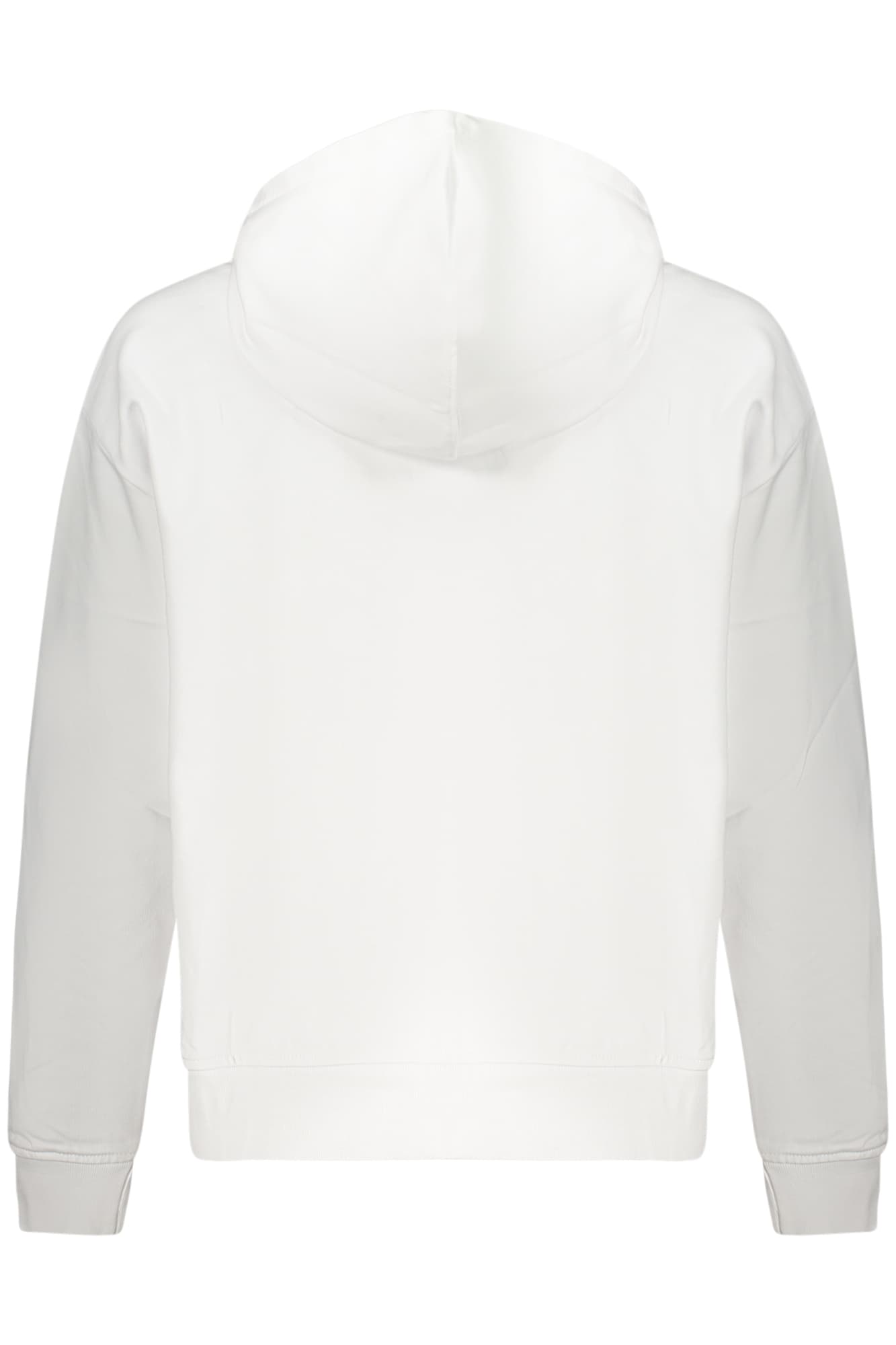 CALVIN KLEIN FELPA SENZA ZIP DONNA BIANCO - Miniatura 2
