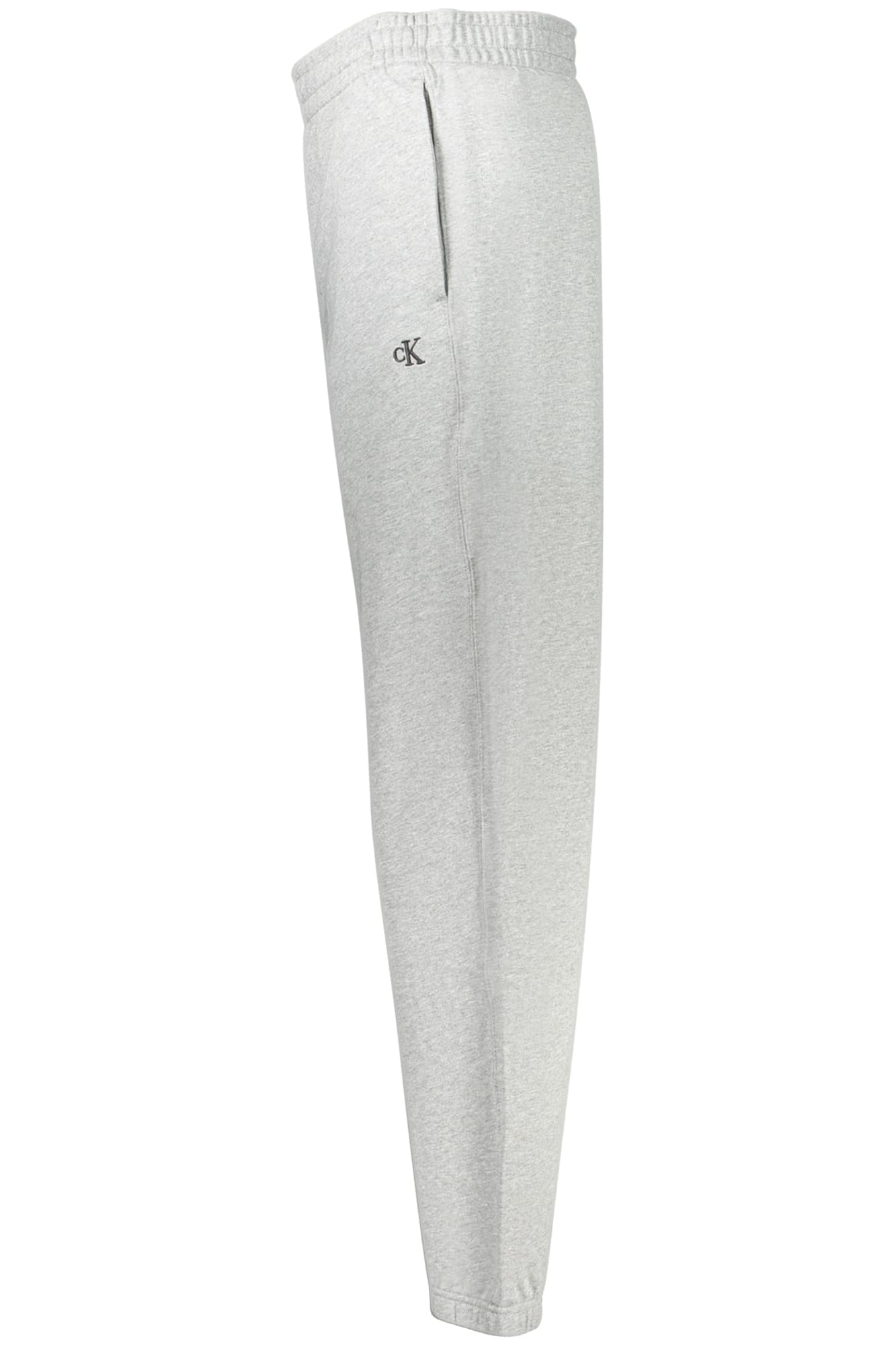 CALVIN KLEIN PANTALONE TUTA LUNGO UOMO GRIGIO - Miniatura 3