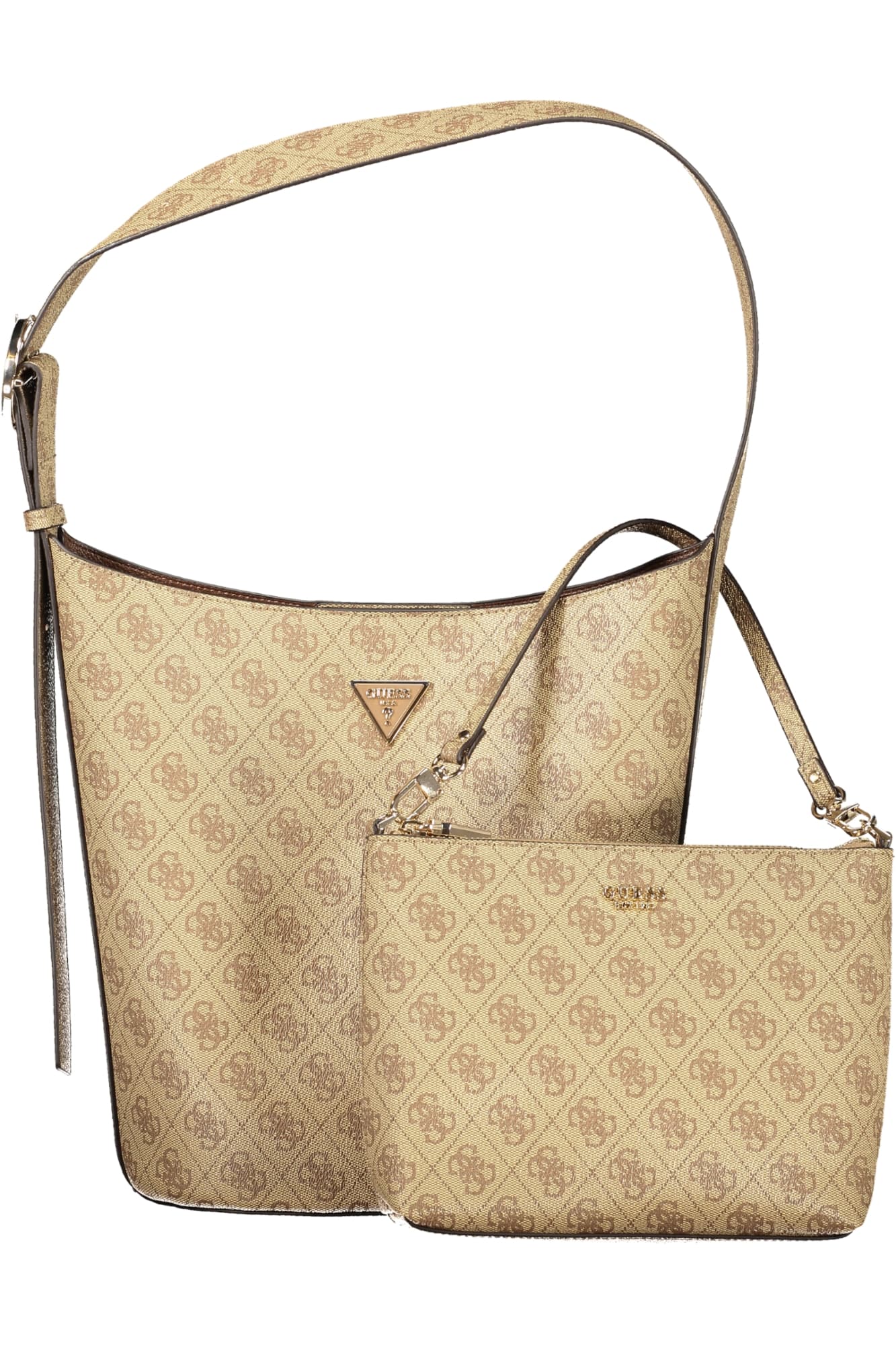 GUESS JEANS BORSA DONNA BEIGE - Miniatura 2