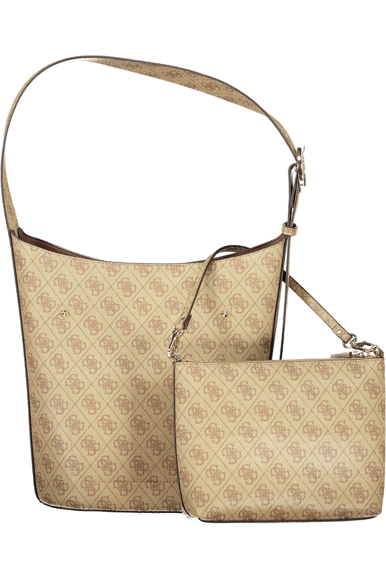 GUESS JEANS BORSA DONNA BEIGE - Miniatura 3