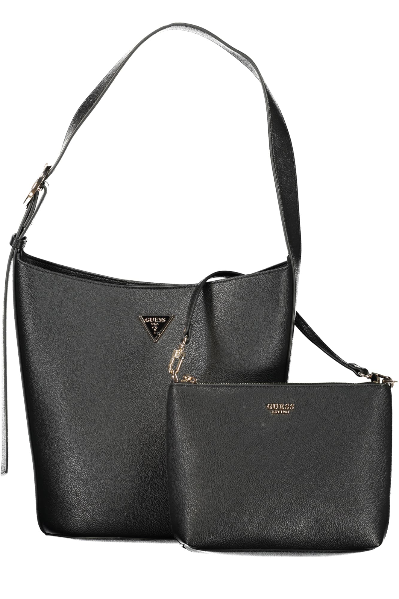 GUESS JEANS BORSA DONNA NERO - Miniatura 2