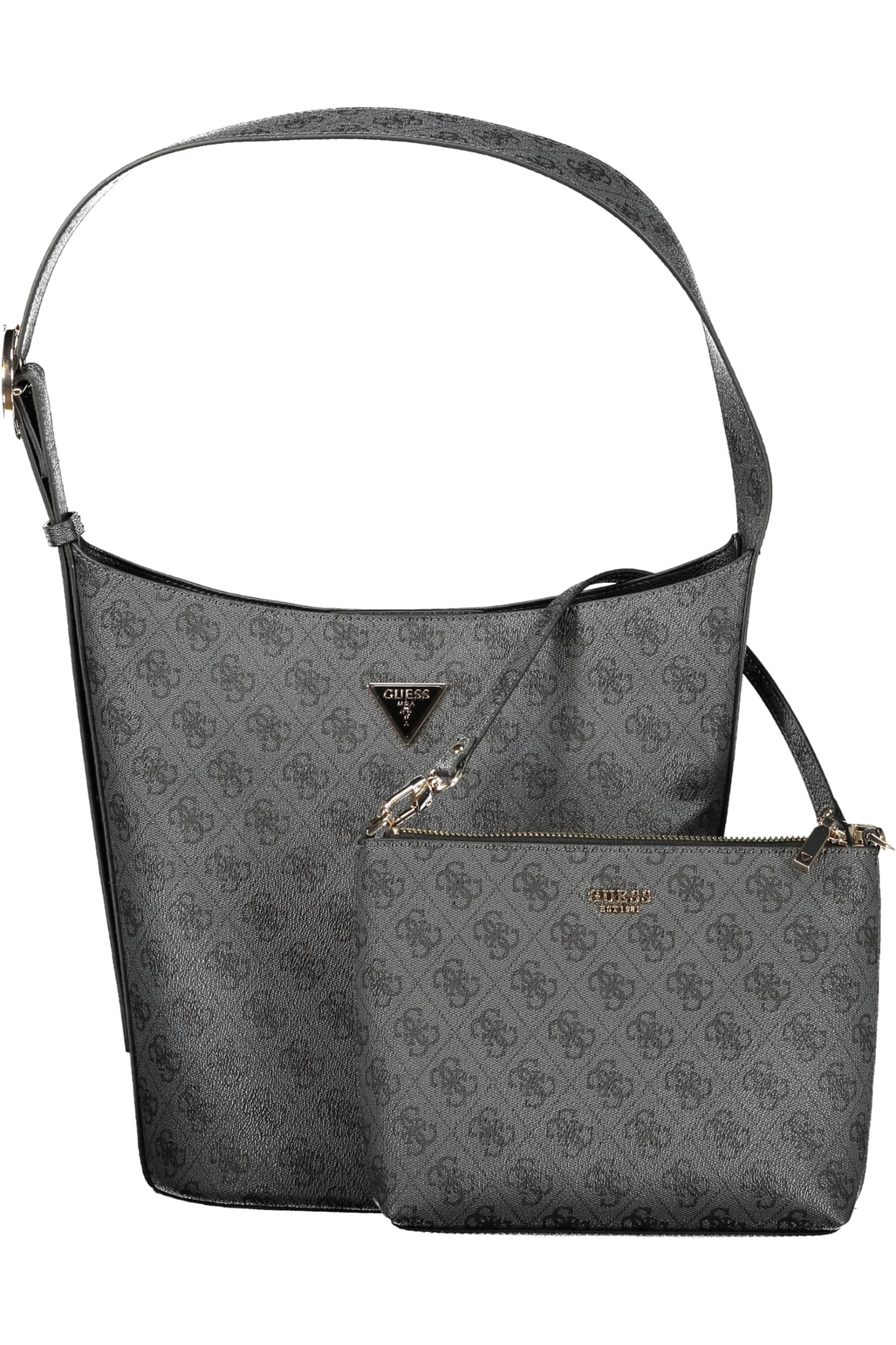 GUESS JEANS BORSA DONNA NERO - Miniatura 2