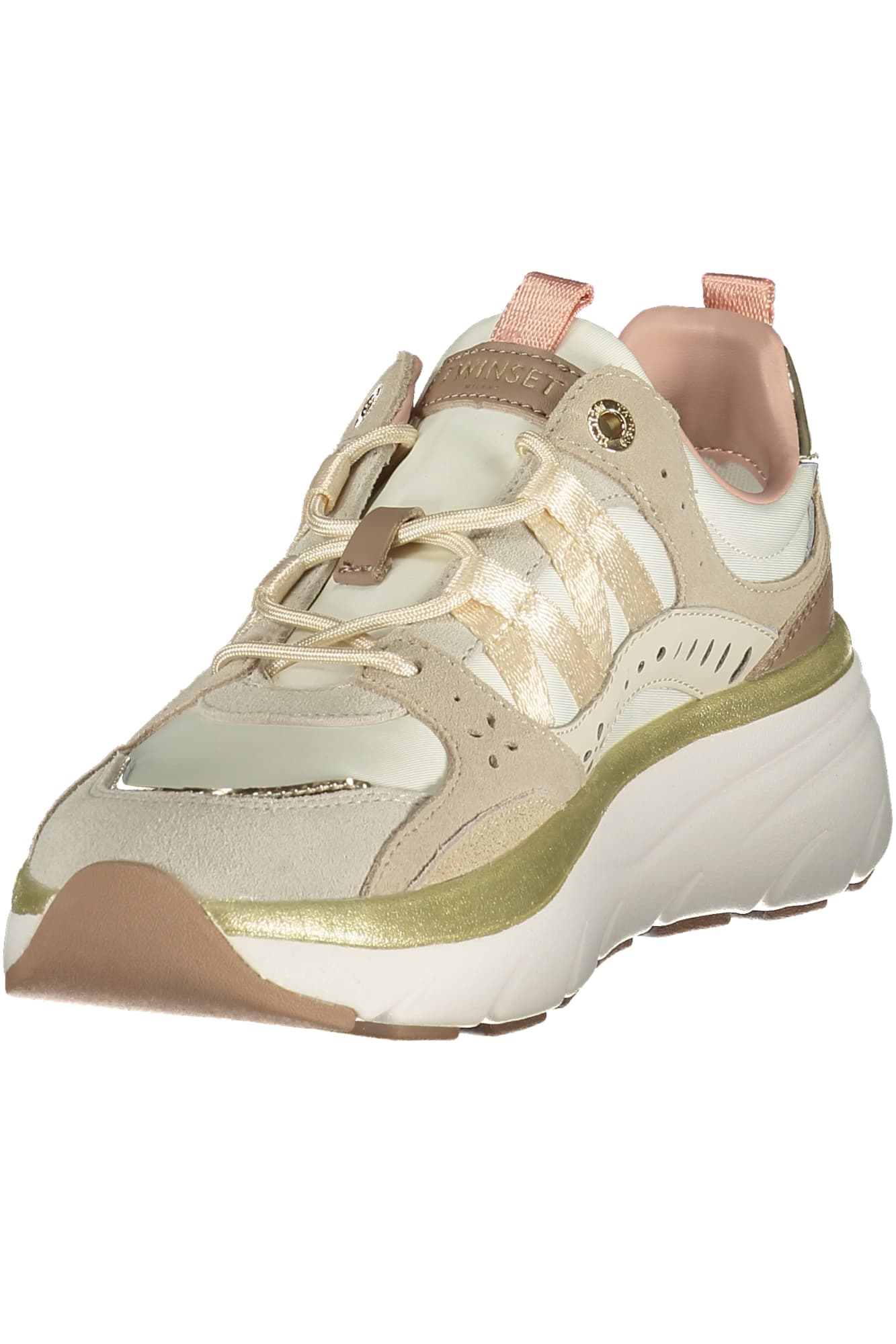 TWINSET CALZATURA SPORTIVA DONNA BEIGE - Miniatura 3