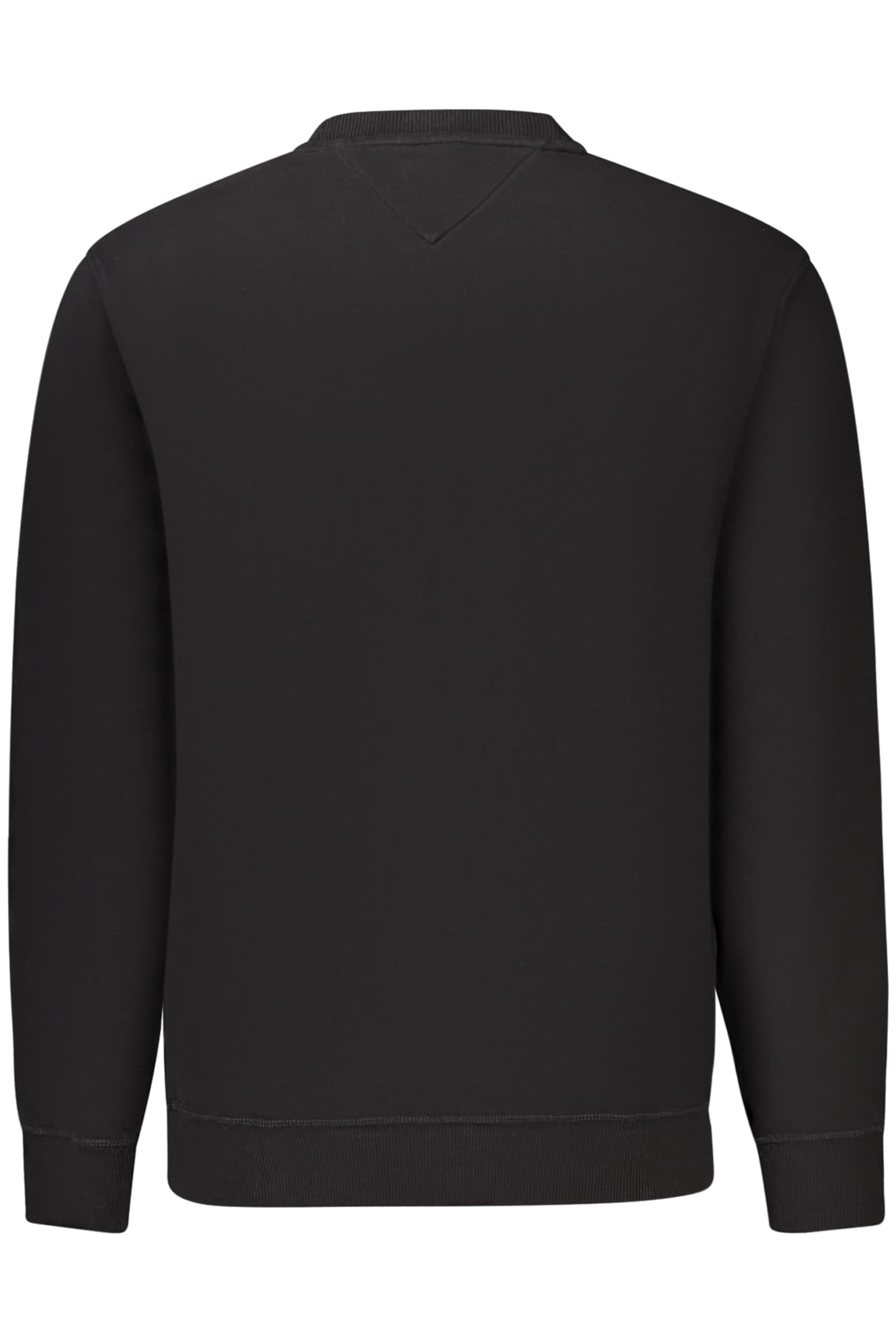 TOMMY HILFIGER FELPA SENZA ZIP UOMO NERO - Miniatura 2