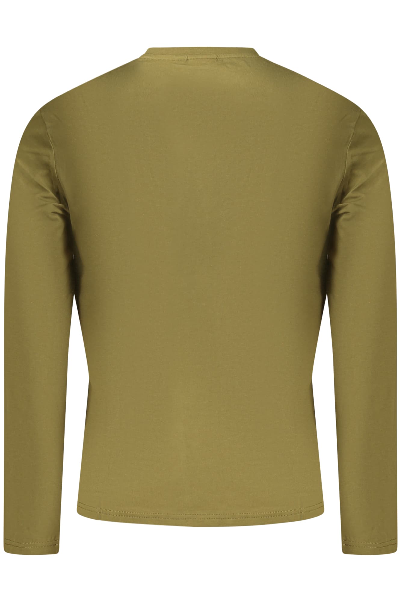 NAPAPIJRI T-SHIRT MANICHE LUNGHE UOMO VERDE - Miniatura 2