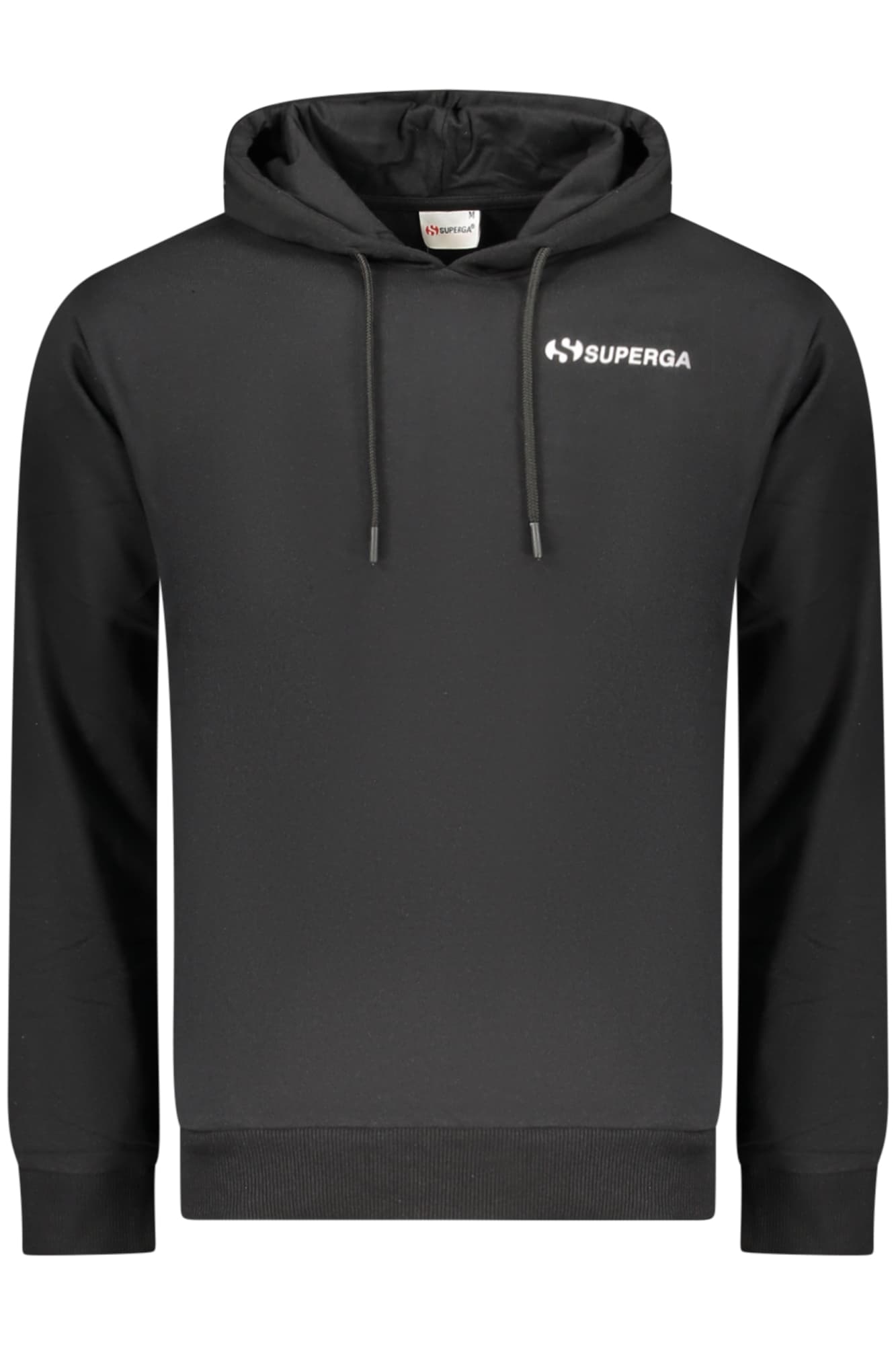 SUPERGA FELPA SENZA ZIP UOMO NERO - Immagine 1