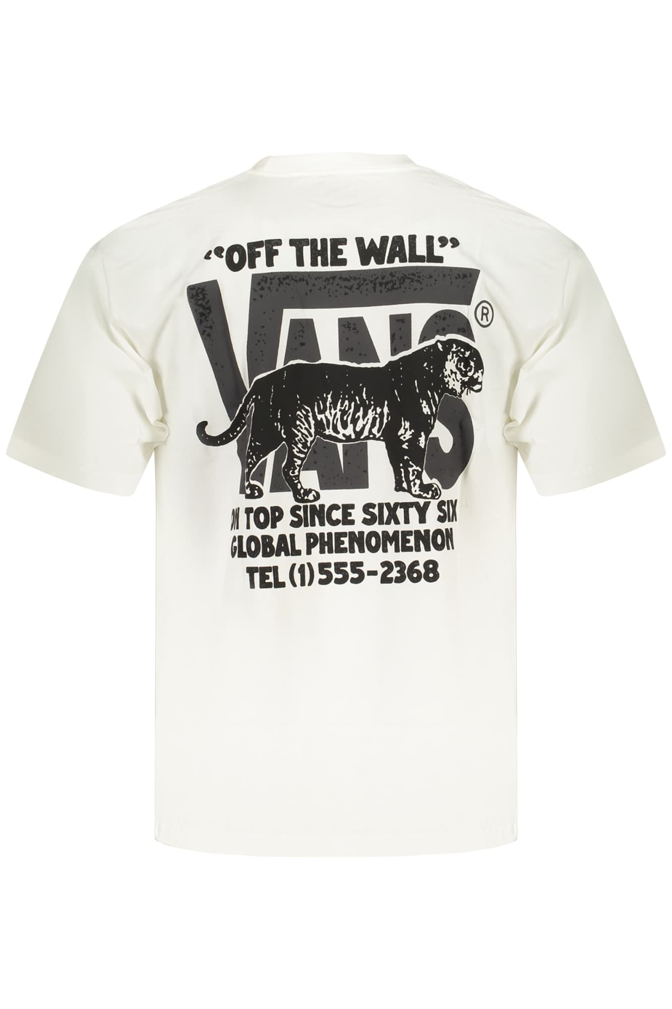 VANS T-SHIRT MANICHE CORTE UOMO BIANCO - Miniatura 2
