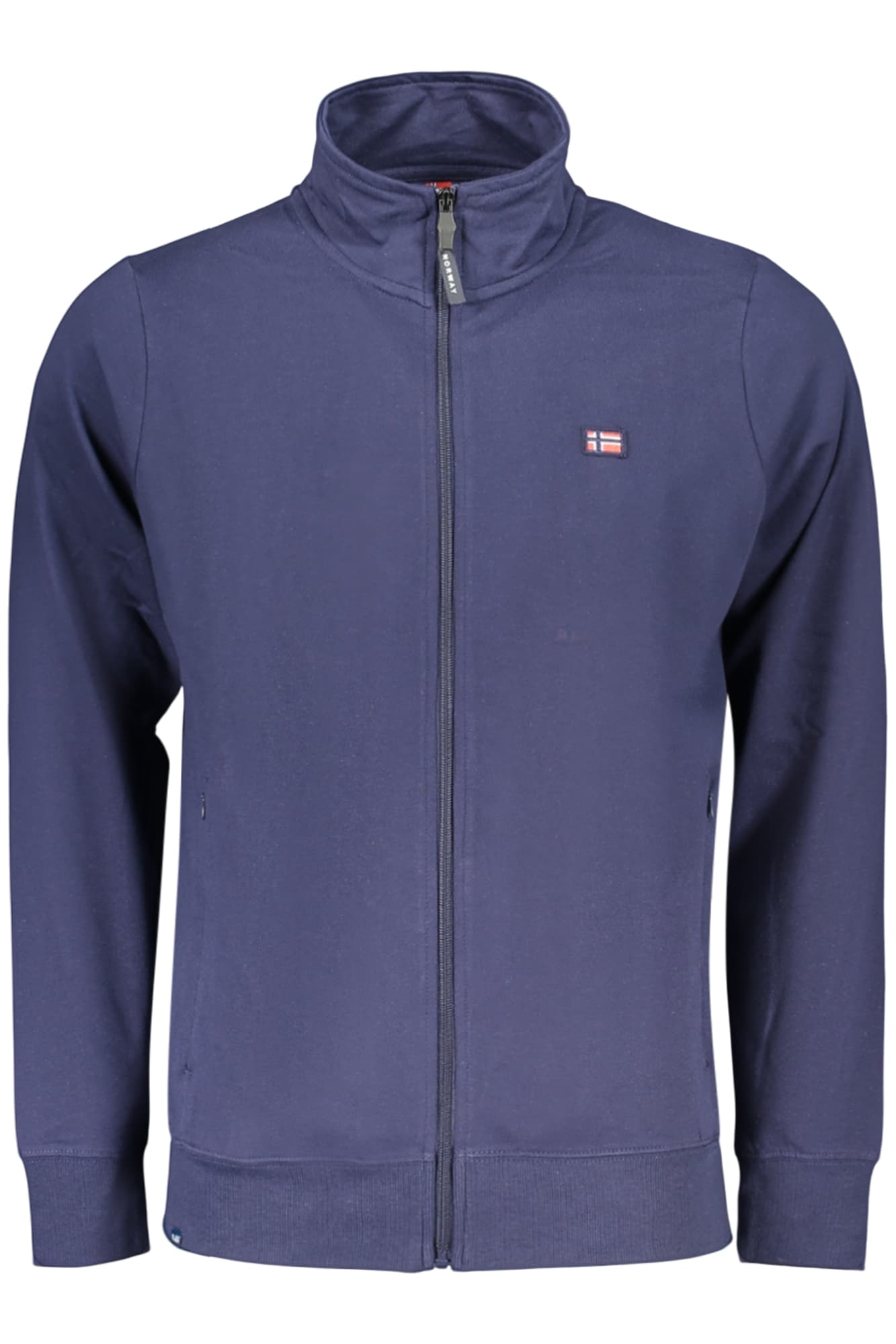 NORWAY 1963 FELPA CON ZIP UOMO BLU - Immagine principale