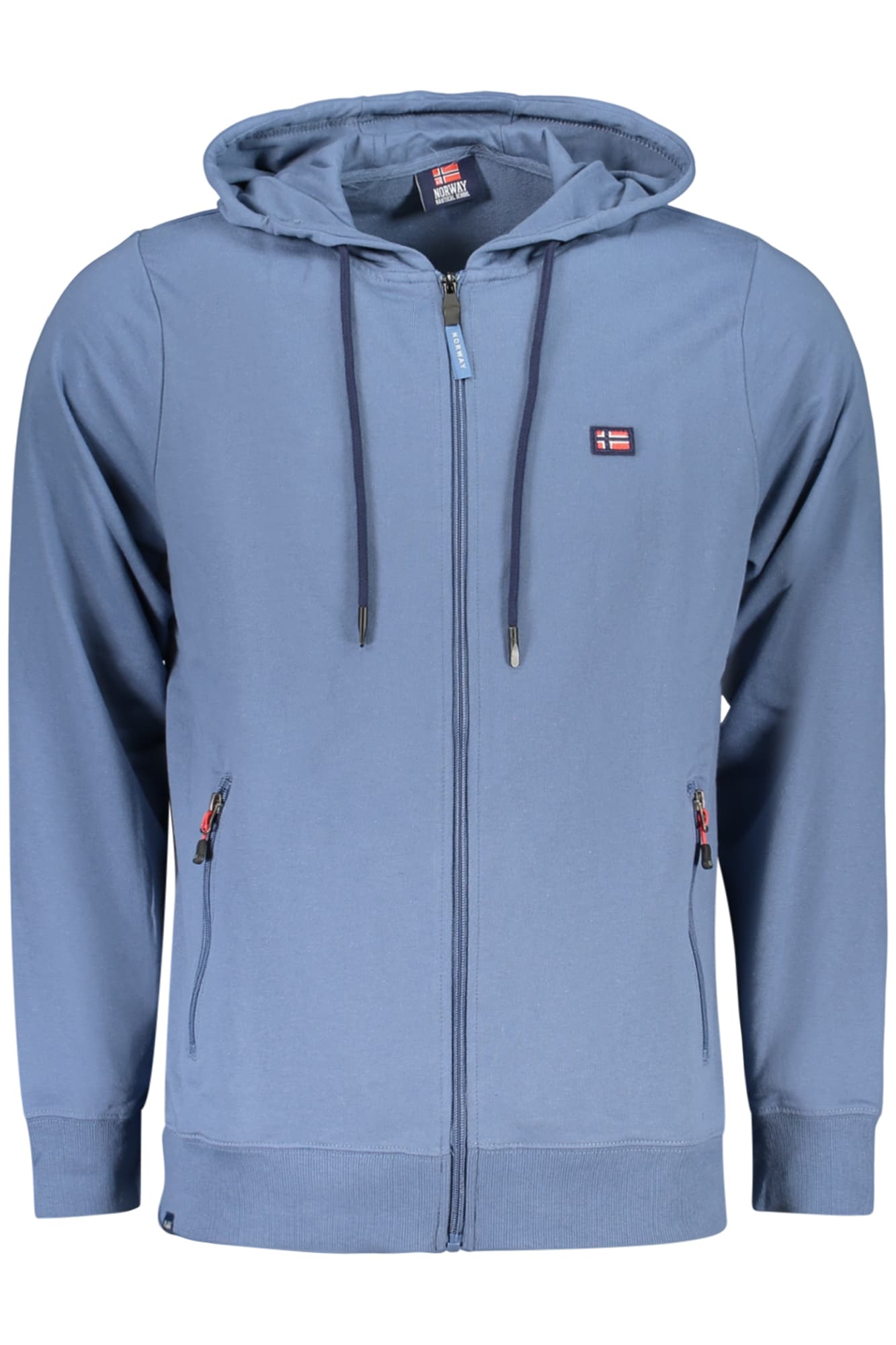 NORWAY 1963 FELPA CON ZIP UOMO BLU - Immagine principale
