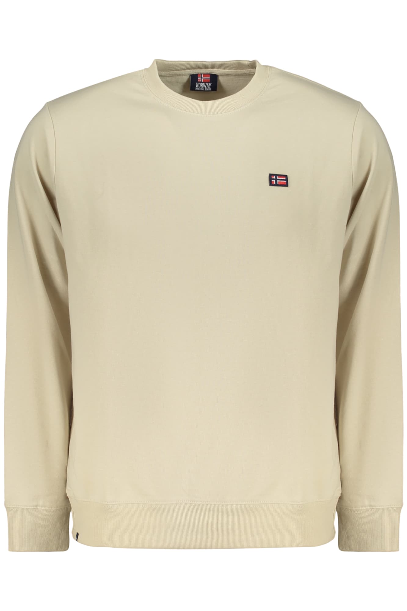 NORWAY 1963 FELPA SENZA ZIP UOMO BEIGE - Immagine principale