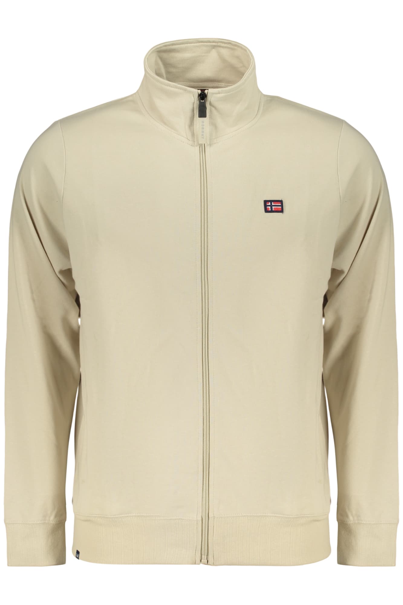 NORWAY 1963 FELPA CON ZIP UOMO BEIGE - Immagine principale