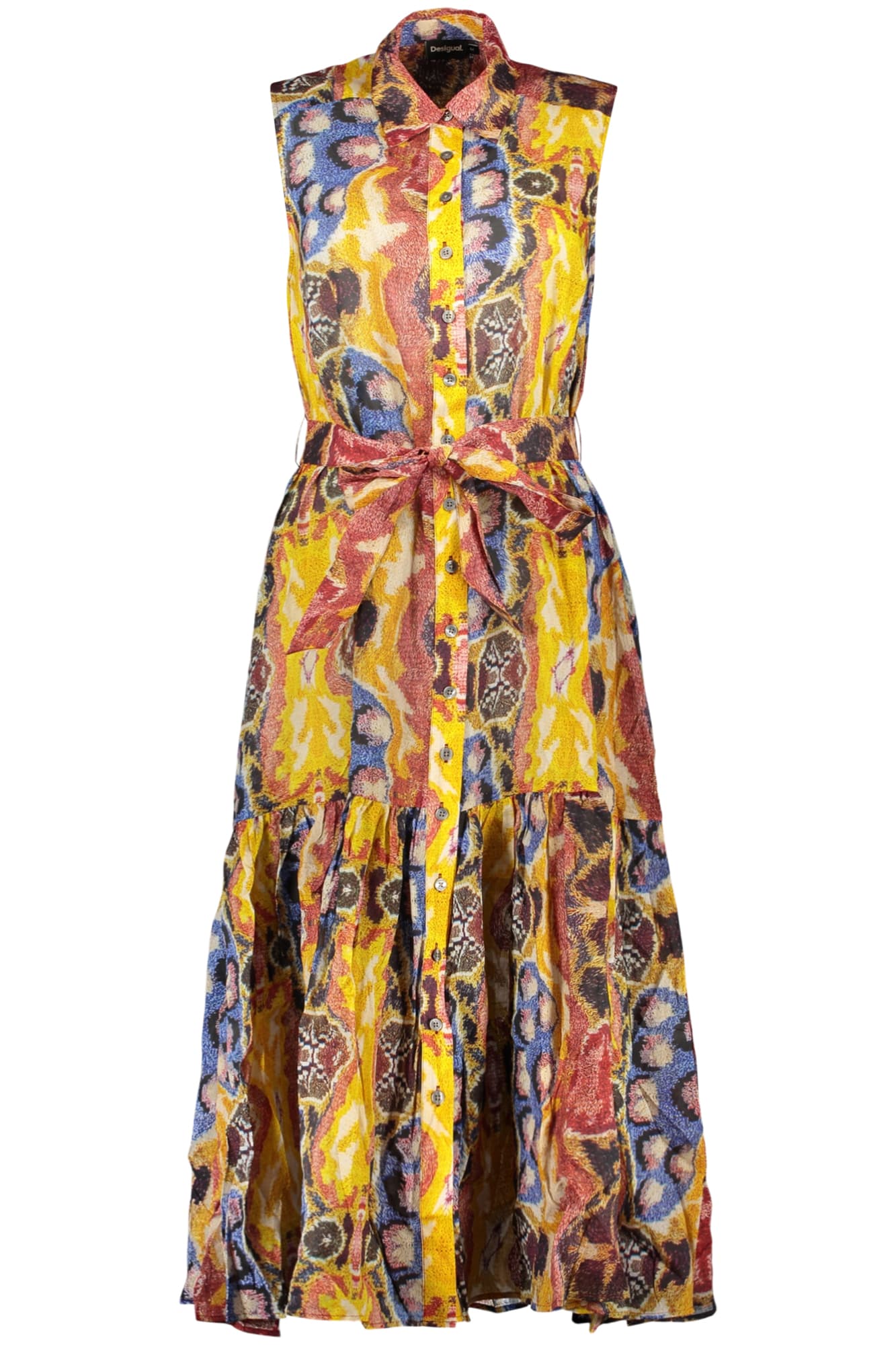 DESIGUAL ABITO LUNGO DONNA GIALLO - Immagine principale