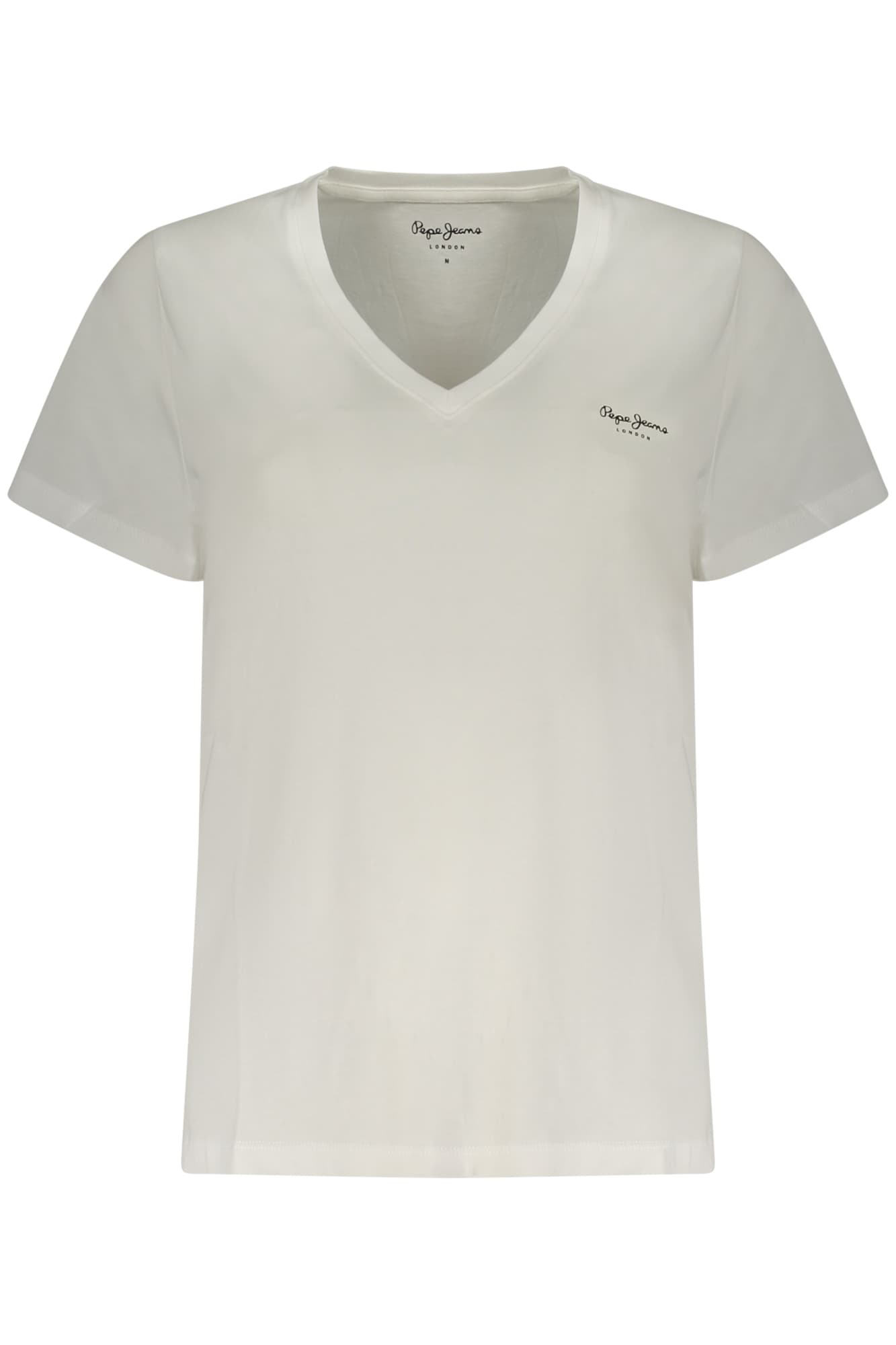 PEPE JEANS T-SHIRT MANICHE CORTE DONNA BIANCO - Immagine principale