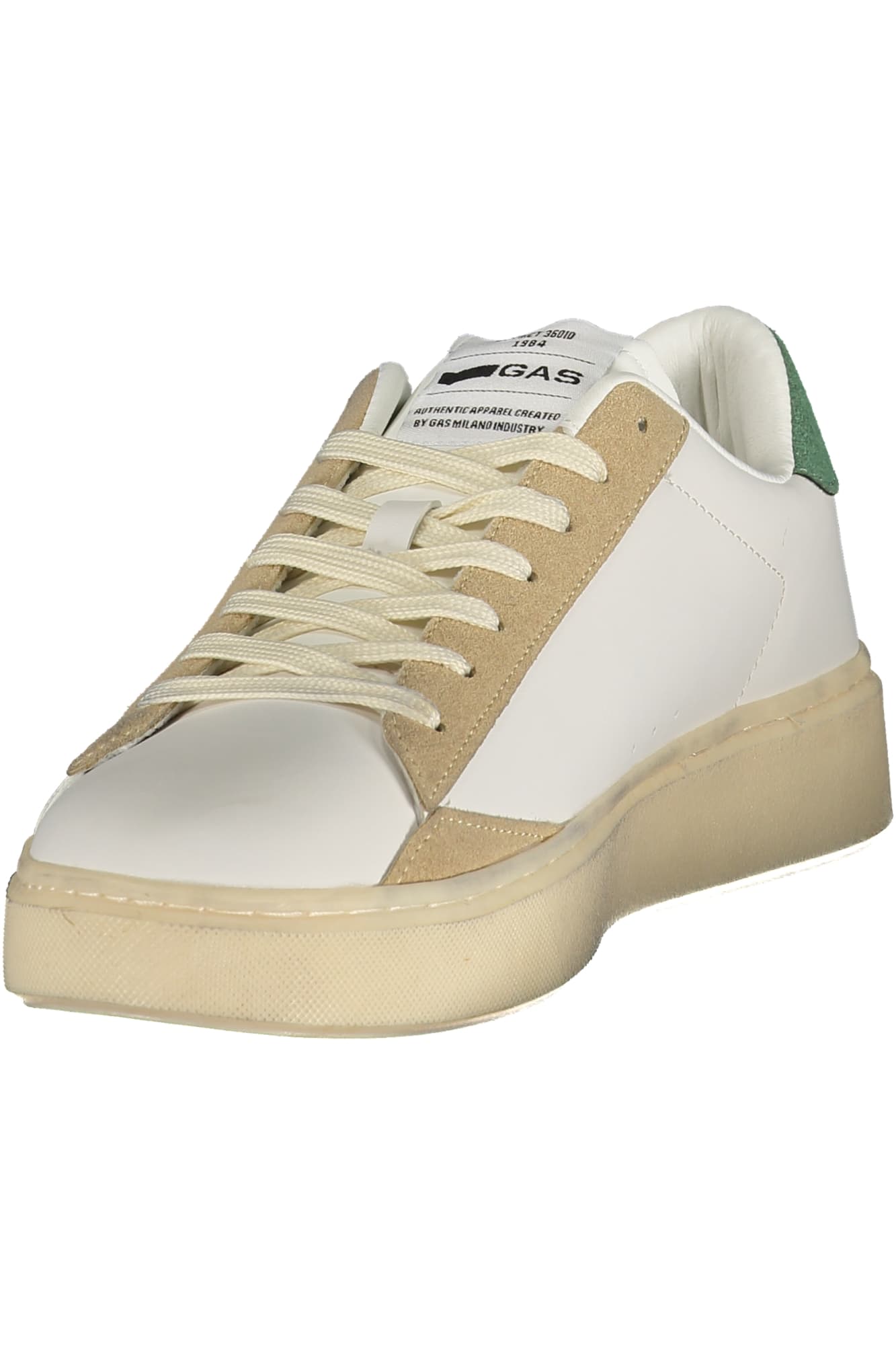 GAS CALZATURA SPORTIVA UOMO BIANCO - Miniatura 3