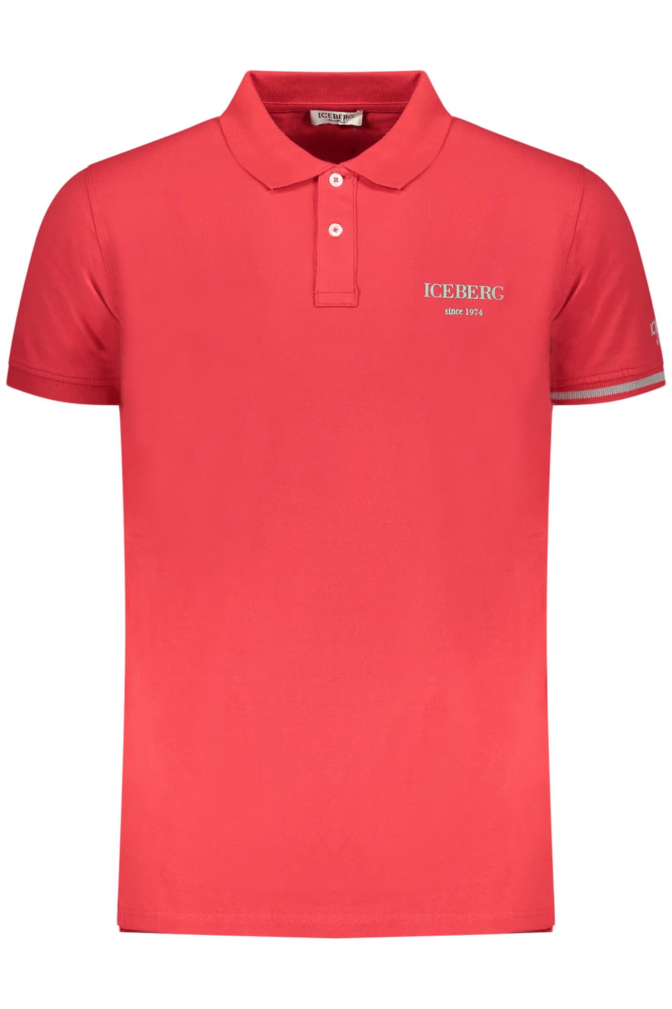 ICEBERG POLO MANICHE CORTE UOMO ROSSO - Immagine principale