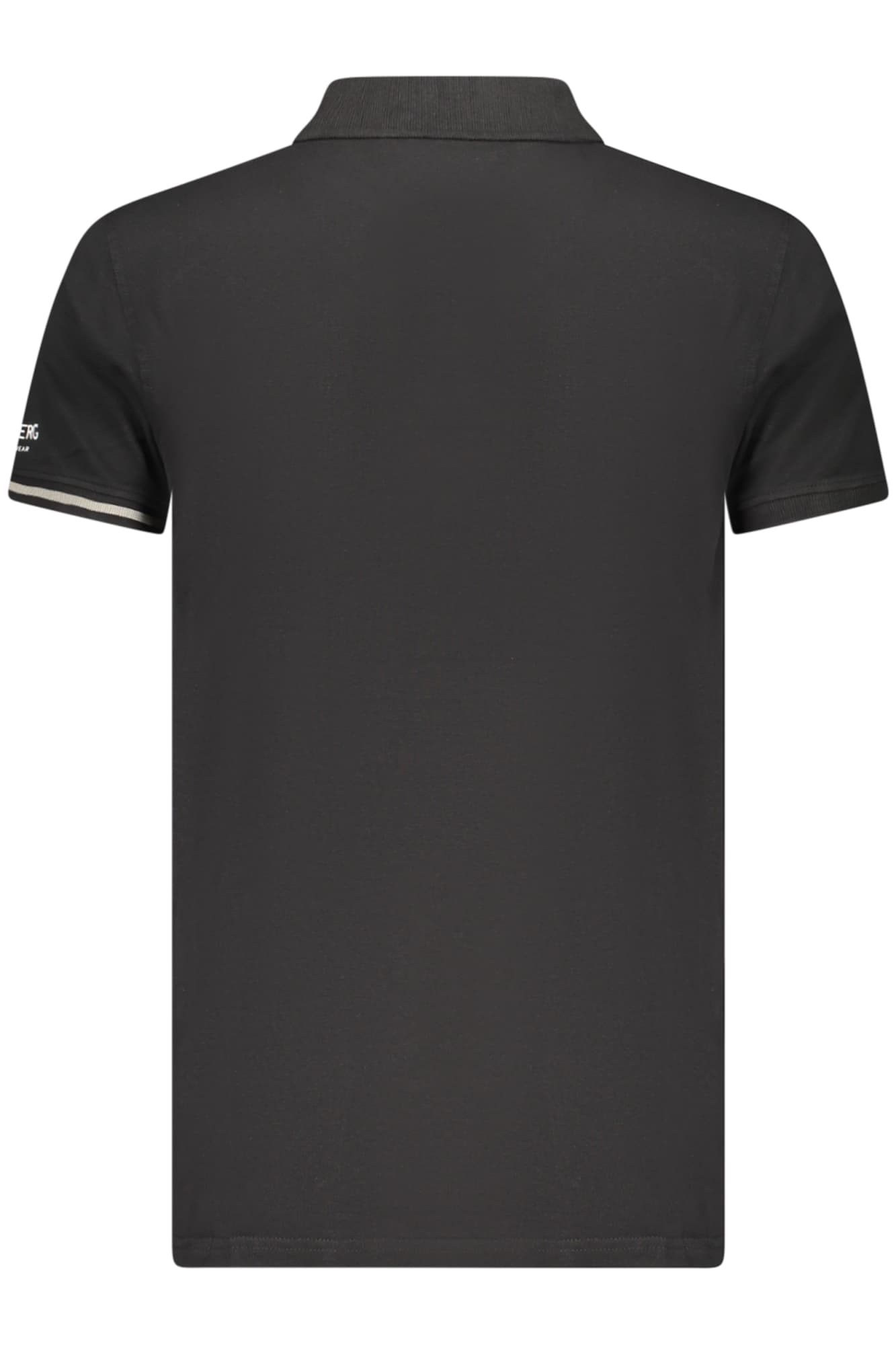 ICEBERG POLO MANICHE CORTE UOMO NERO - Miniatura 2