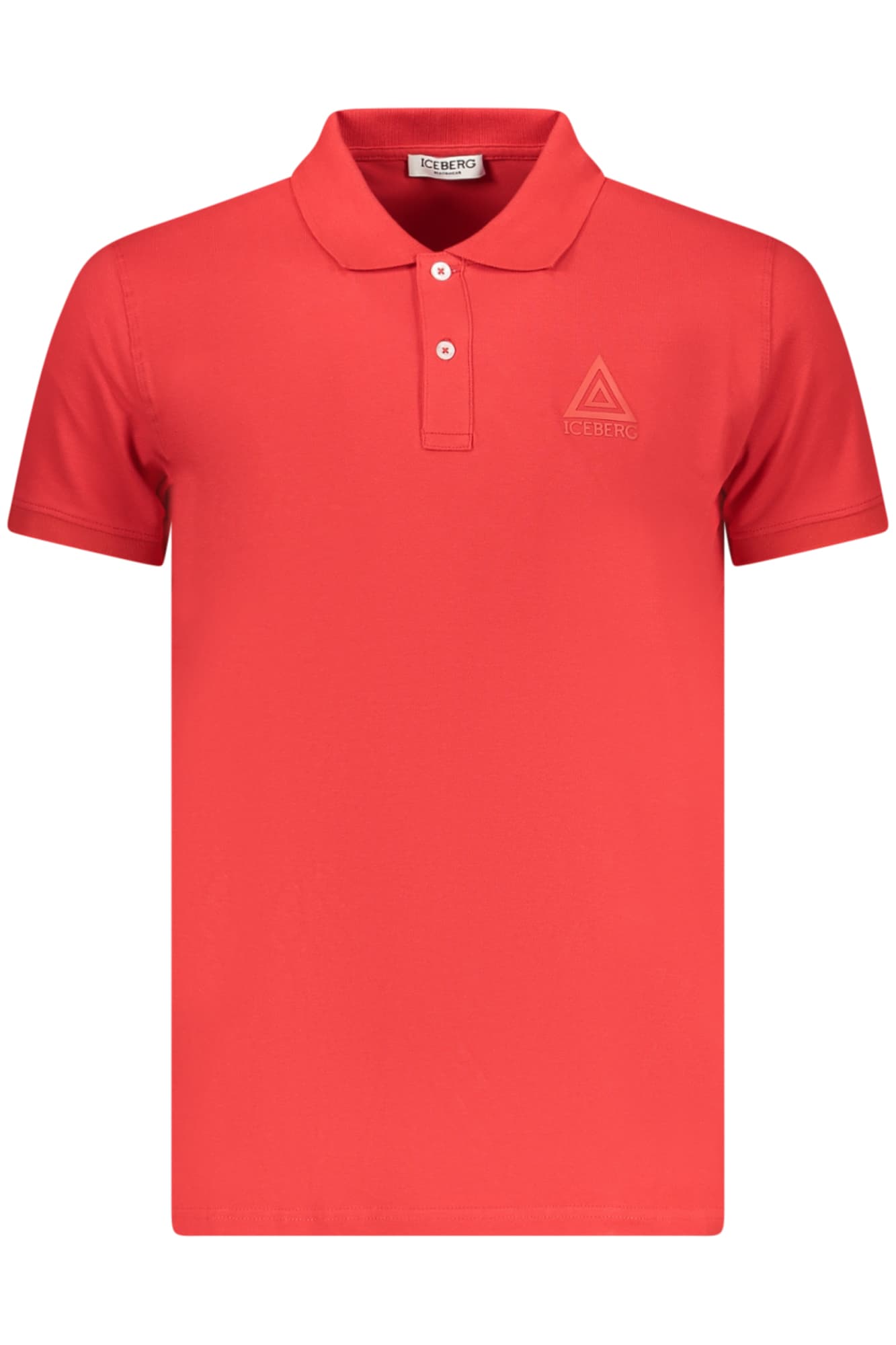 ICEBERG POLO MANICHE CORTE UOMO ROSSO - Immagine principale