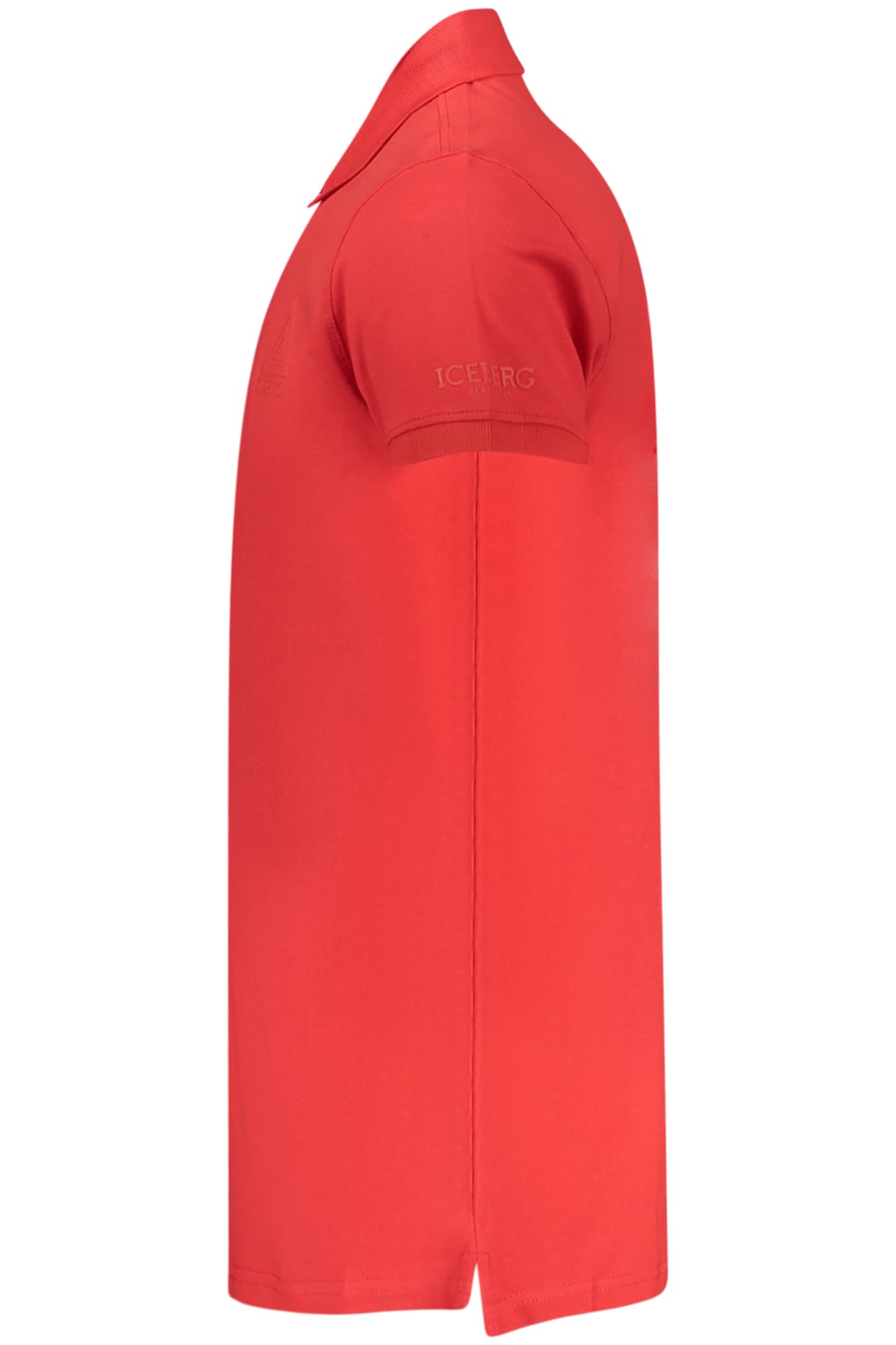 ICEBERG POLO MANICHE CORTE UOMO ROSSO - Miniatura 3