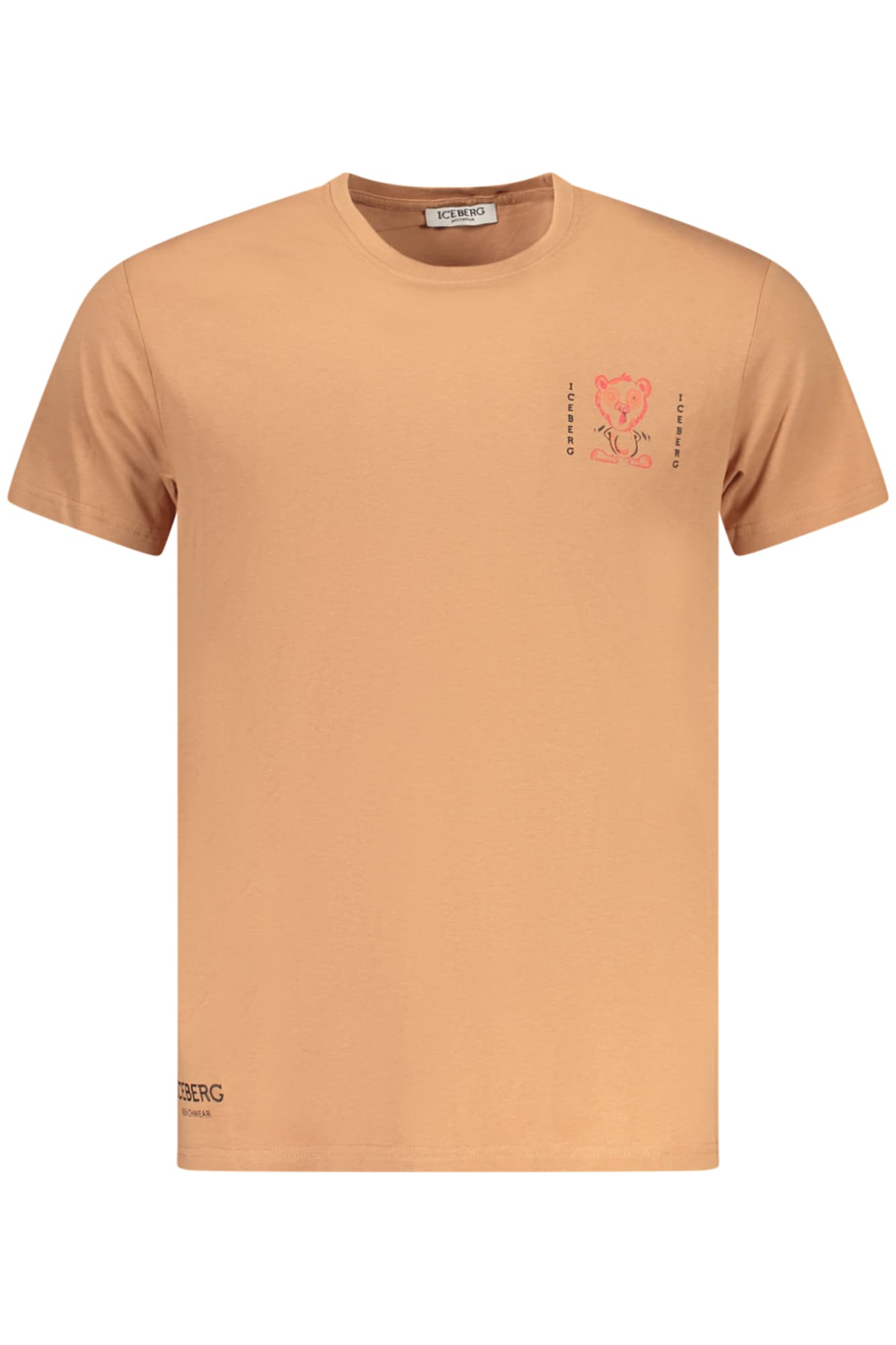 ICEBERG T-SHIRT MANICHE CORTE UOMO MARRONE - Immagine principale