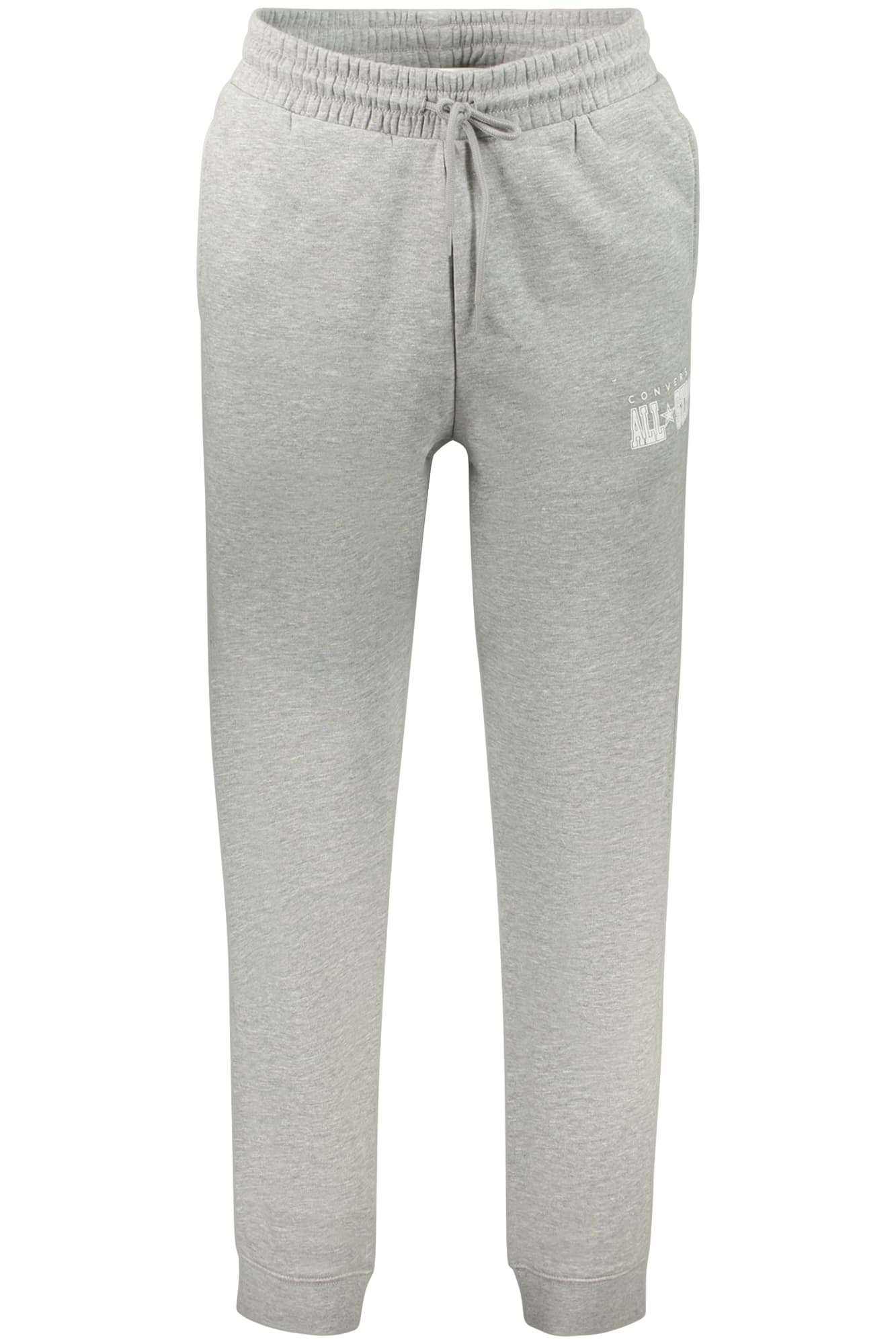 CONVERSE PANTALONE TUTA LUNGO UOMO GRIGIO