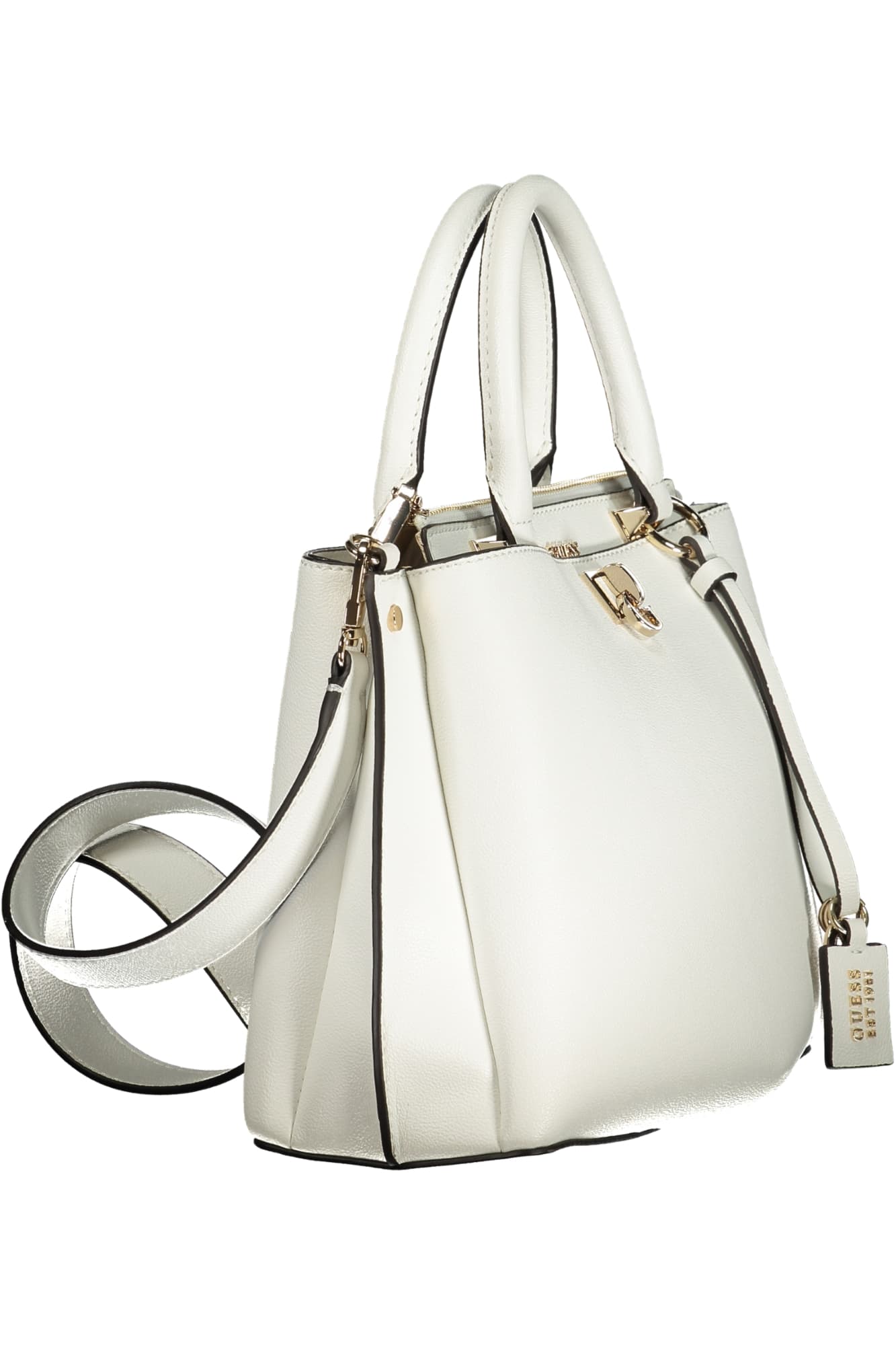 GUESS JEANS BORSA DONNA BIANCO - Miniatura 3