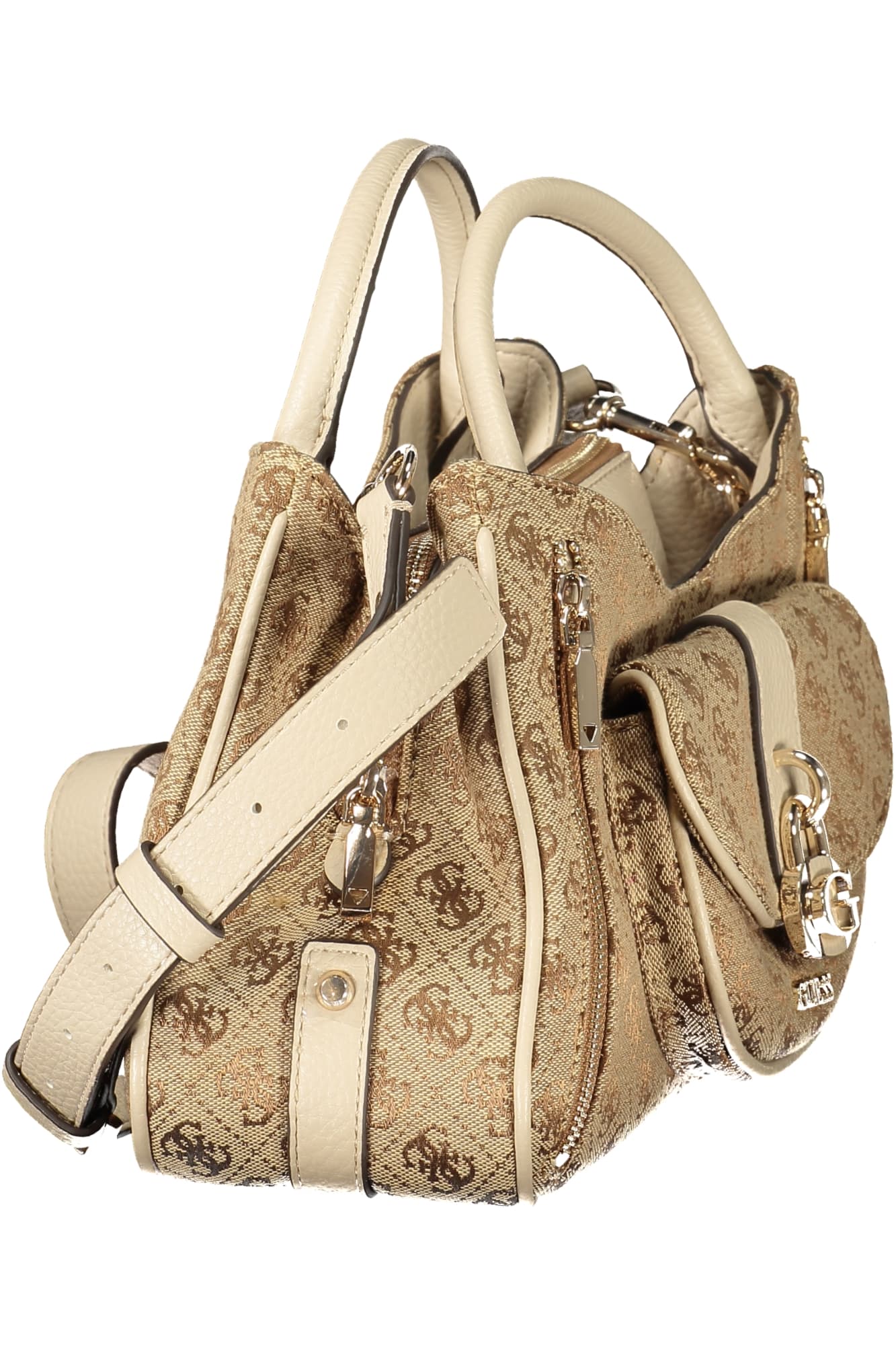 GUESS JEANS BORSA DONNA BEIGE - Miniatura 3