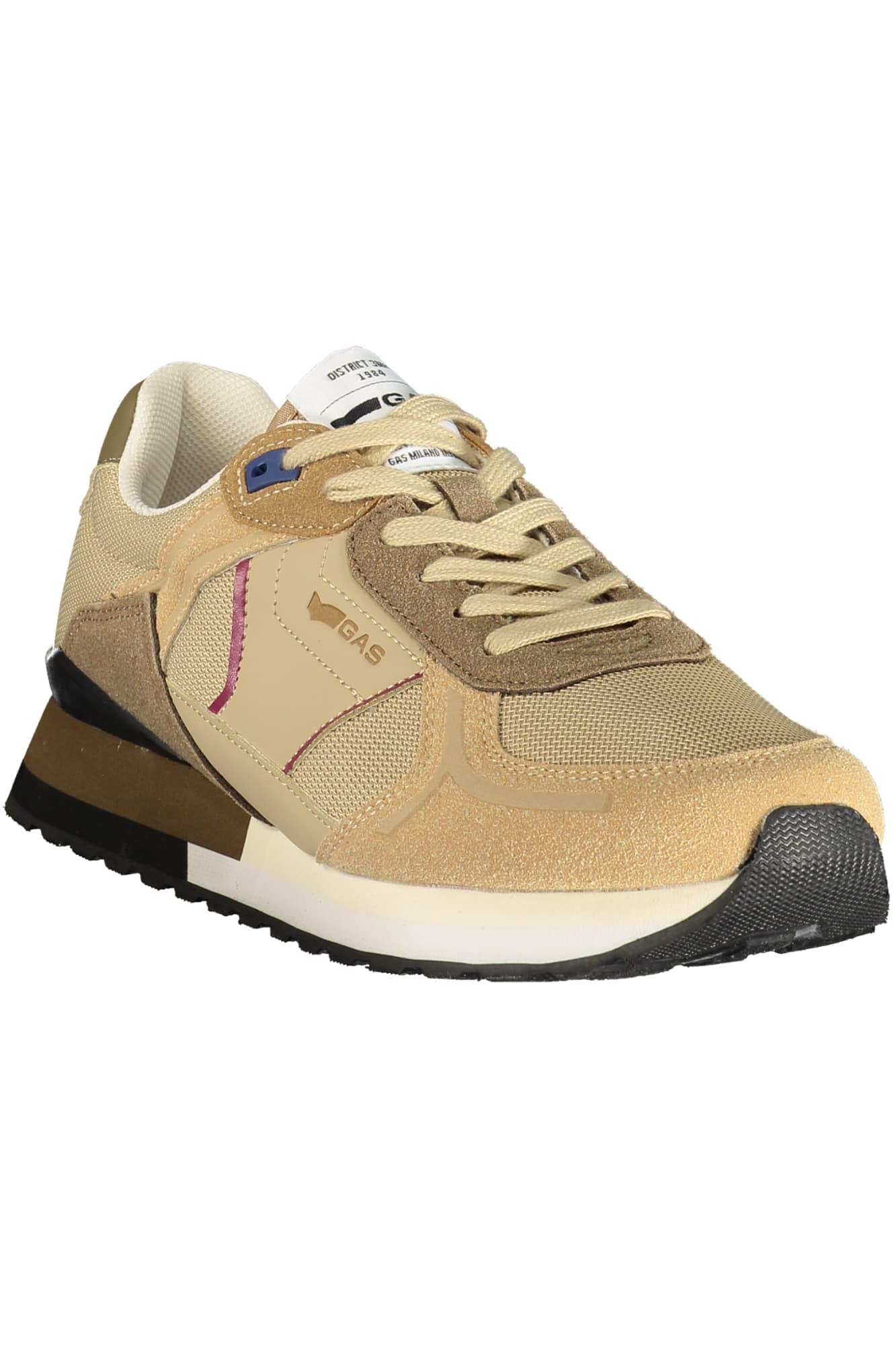 GAS CALZATURA SPORTIVA UOMO BEIGE - Miniatura 2