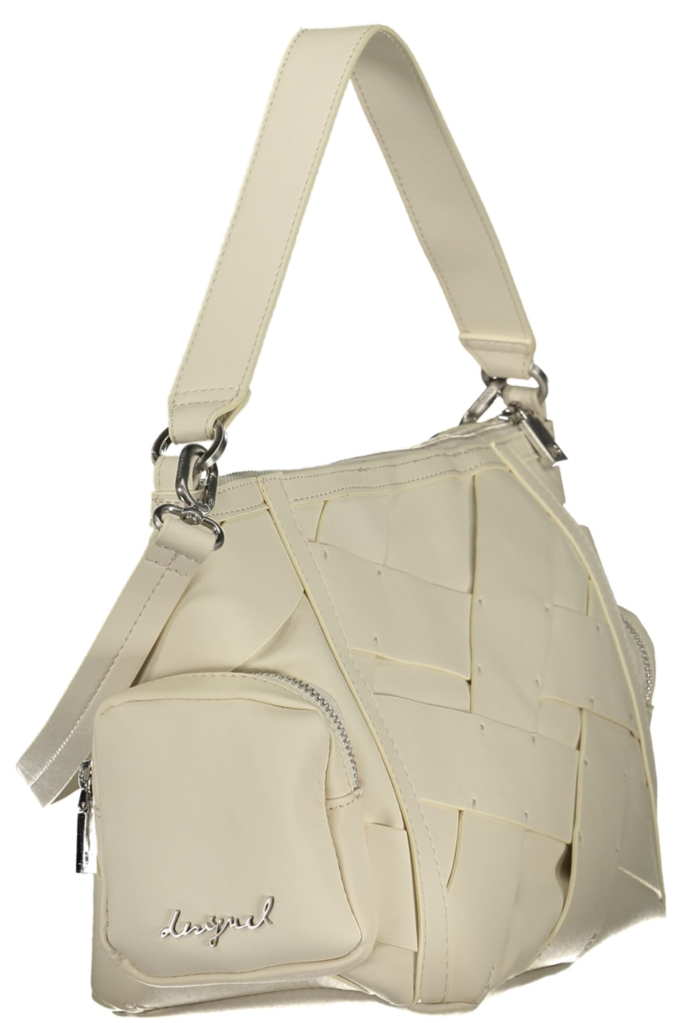 DESIGUAL BORSA DONNA BIANCO - Miniatura 3