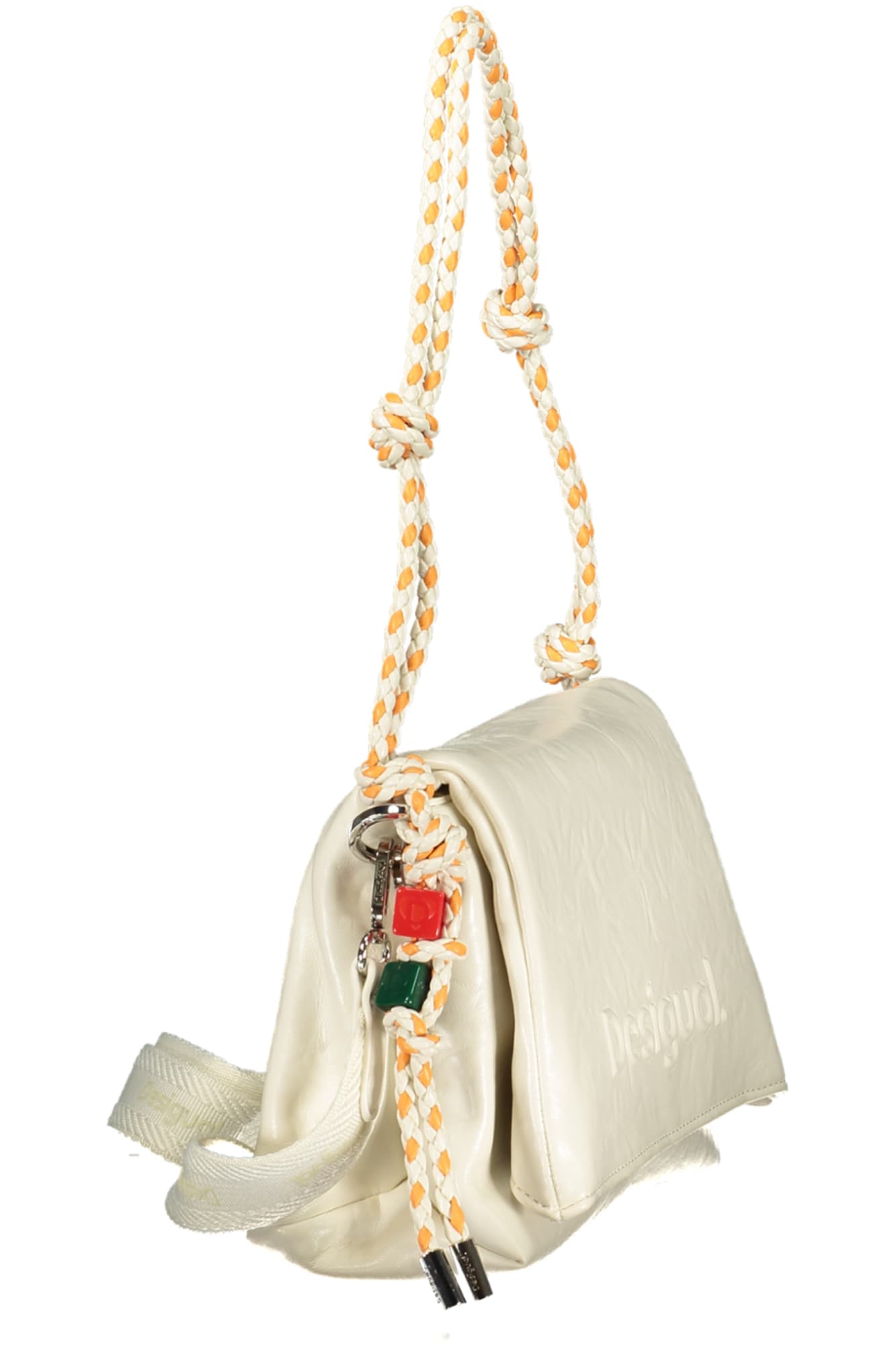 DESIGUAL BORSA DONNA BIANCO - Miniatura 3
