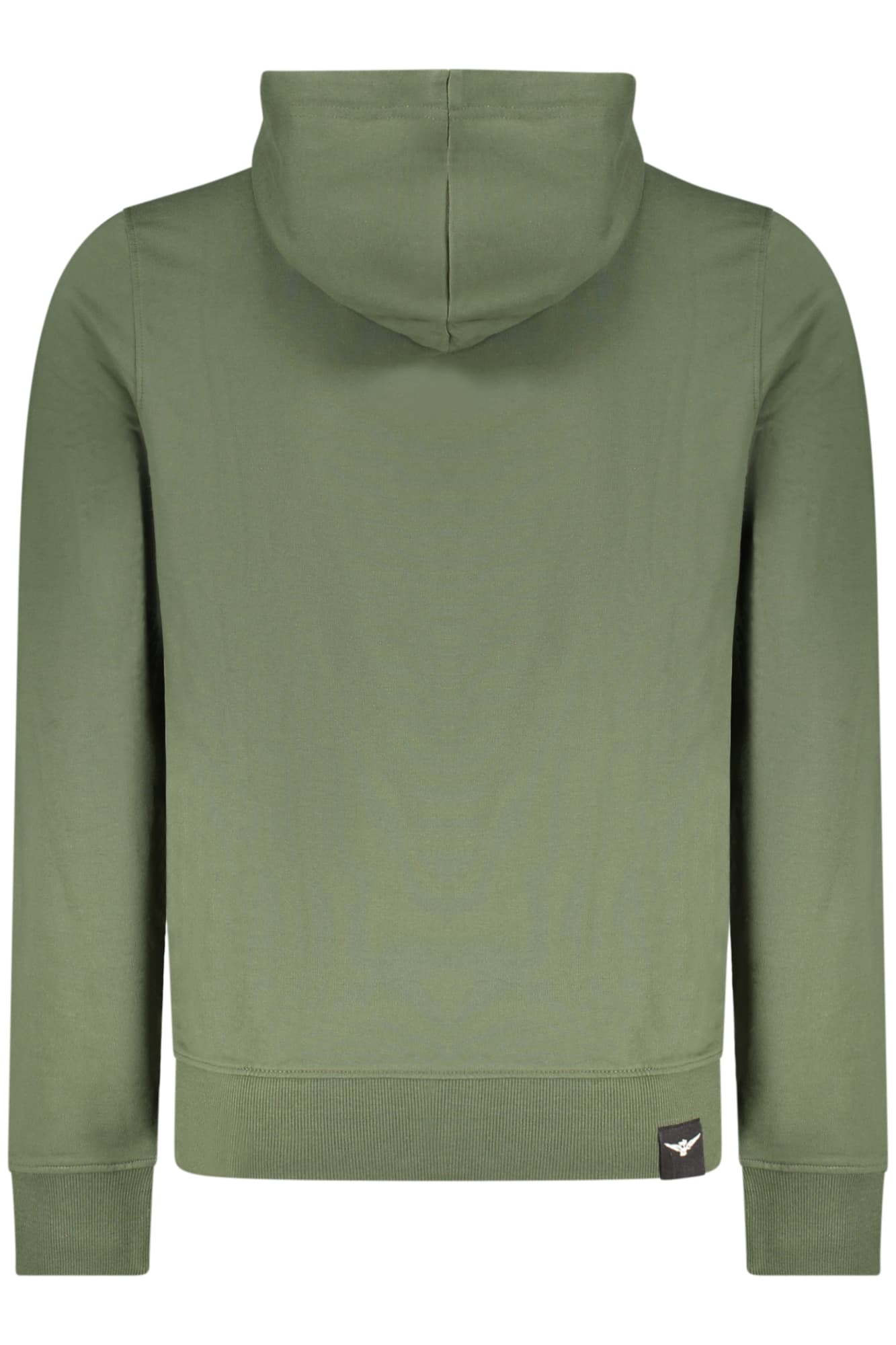 ACCADEMIA MILITARE FELPA CON ZIP UOMO VERDE - Miniatura 2