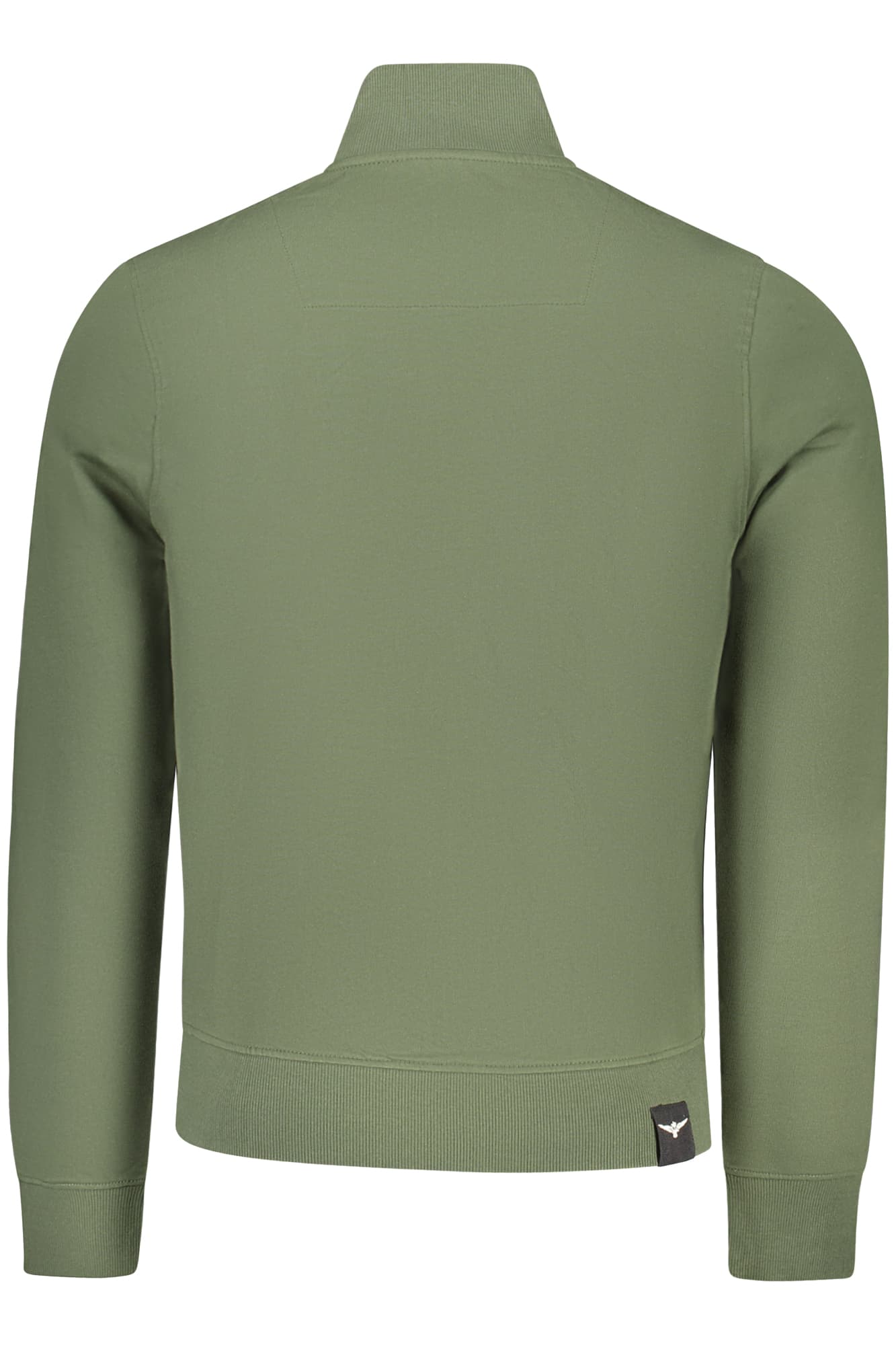 ACCADEMIA MILITARE FELPA CON ZIP UOMO VERDE - Miniatura 2