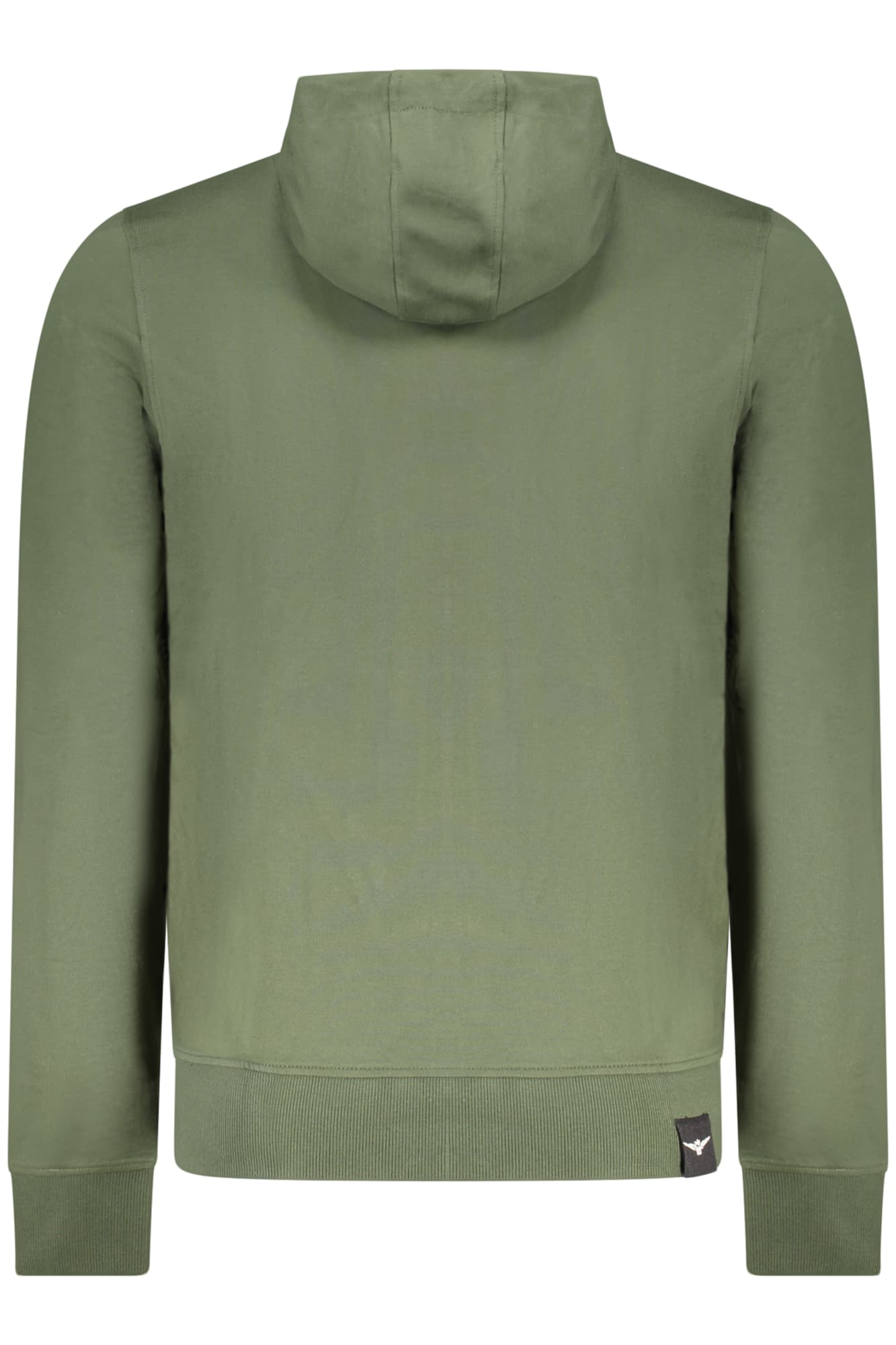 ACCADEMIA MILITARE FELPA CON ZIP UOMO VERDE - Miniatura 2