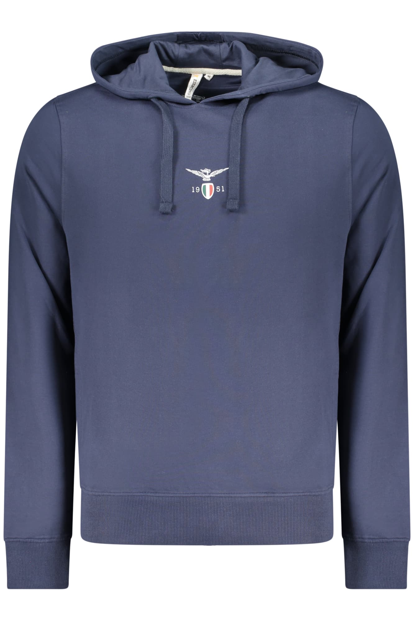 ACCADEMIA MILITARE FELPA SENZA ZIP UOMO BLU - Immagine 1