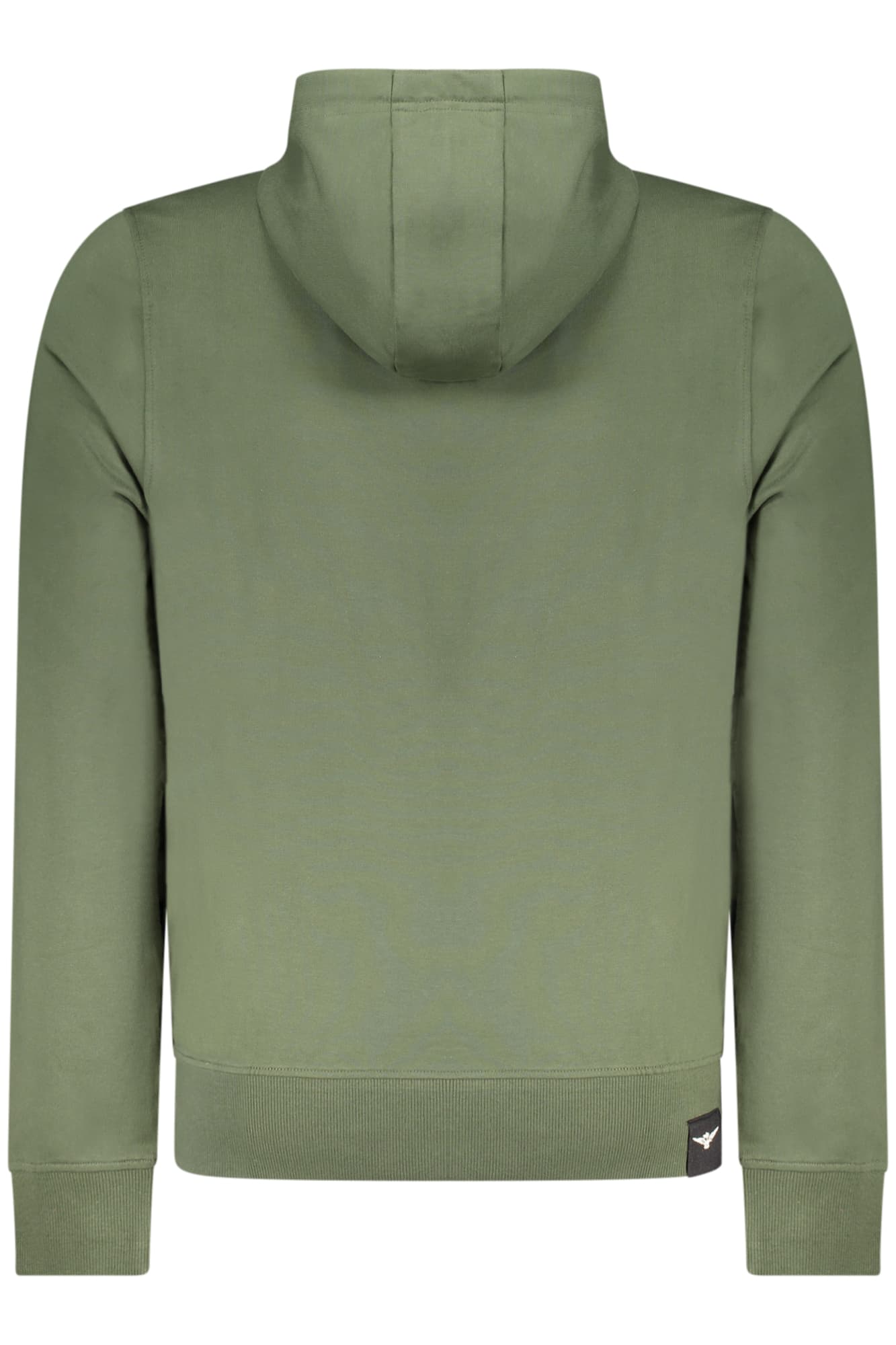 ACCADEMIA MILITARE FELPA SENZA ZIP UOMO VERDE - Miniatura 2