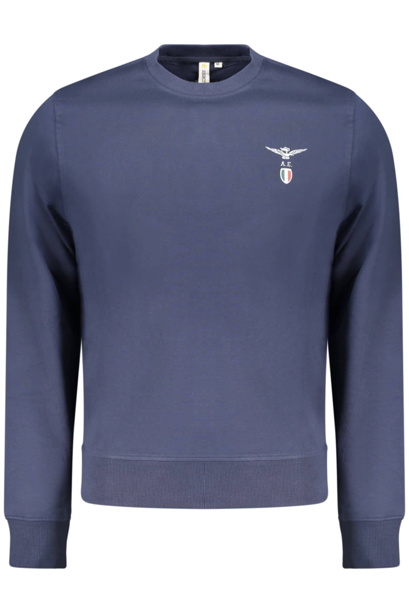 ACCADEMIA MILITARE FELPA SENZA ZIP UOMO BLU - Immagine 1