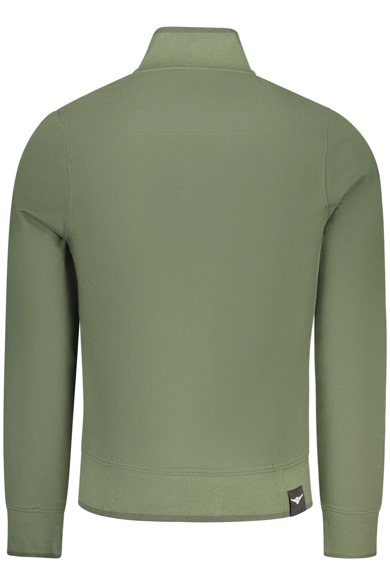 ACCADEMIA MILITARE FELPA CON ZIP UOMO VERDE - Miniatura 2