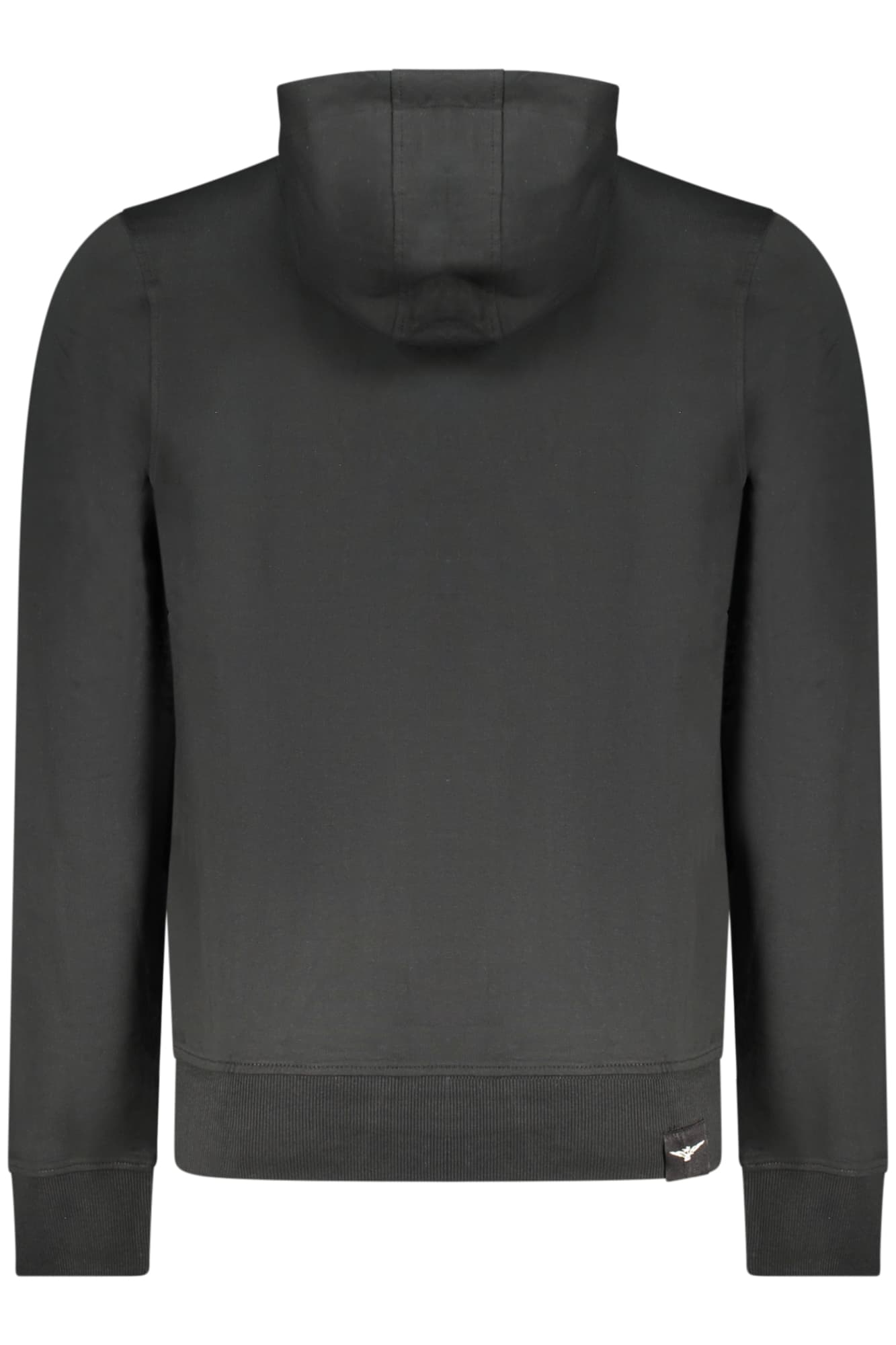ACCADEMIA MILITARE FELPA CON ZIP UOMO NERO - Miniatura 2