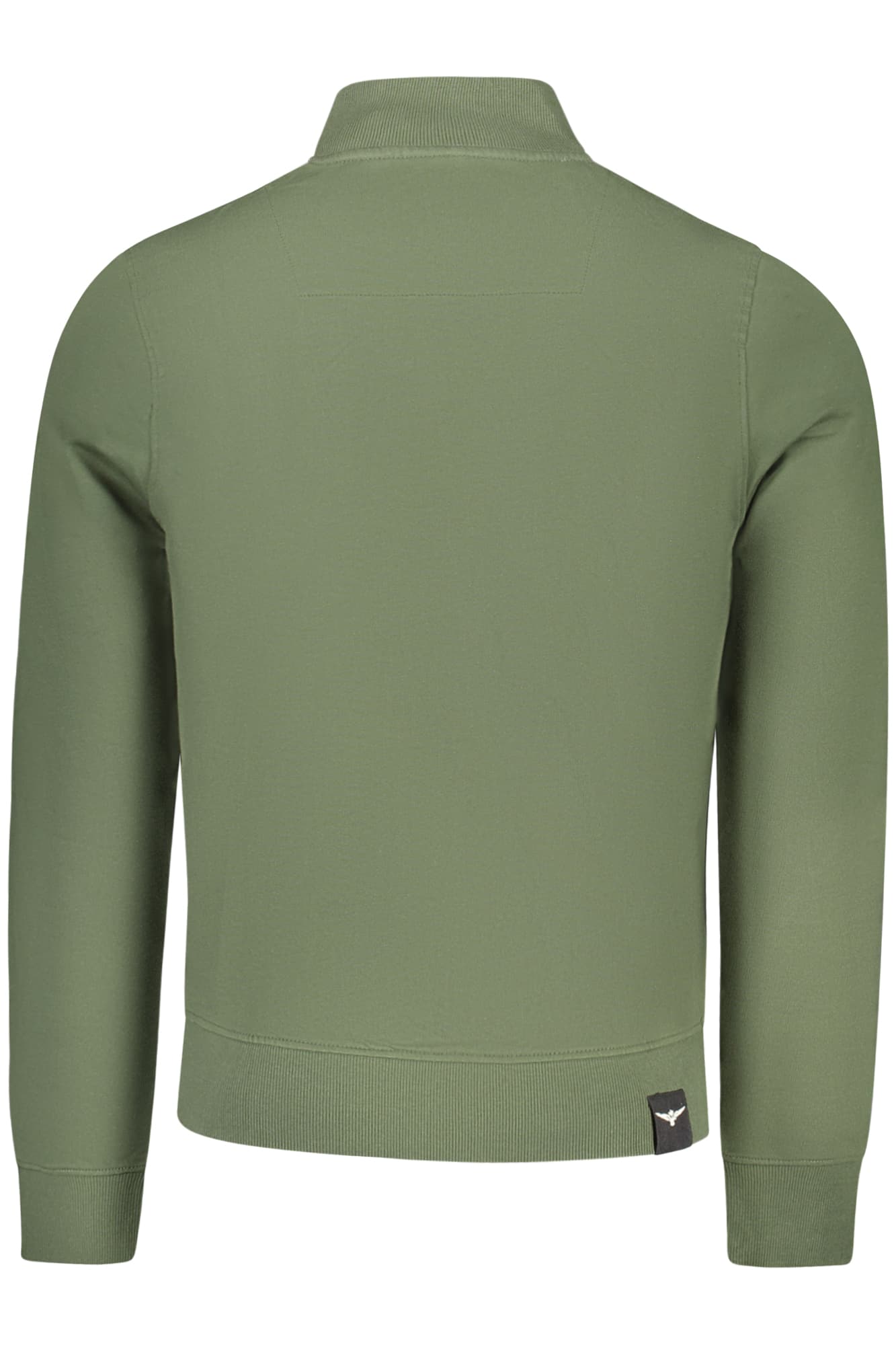 ACCADEMIA MILITARE FELPA CON ZIP UOMO VERDE - Miniatura 2