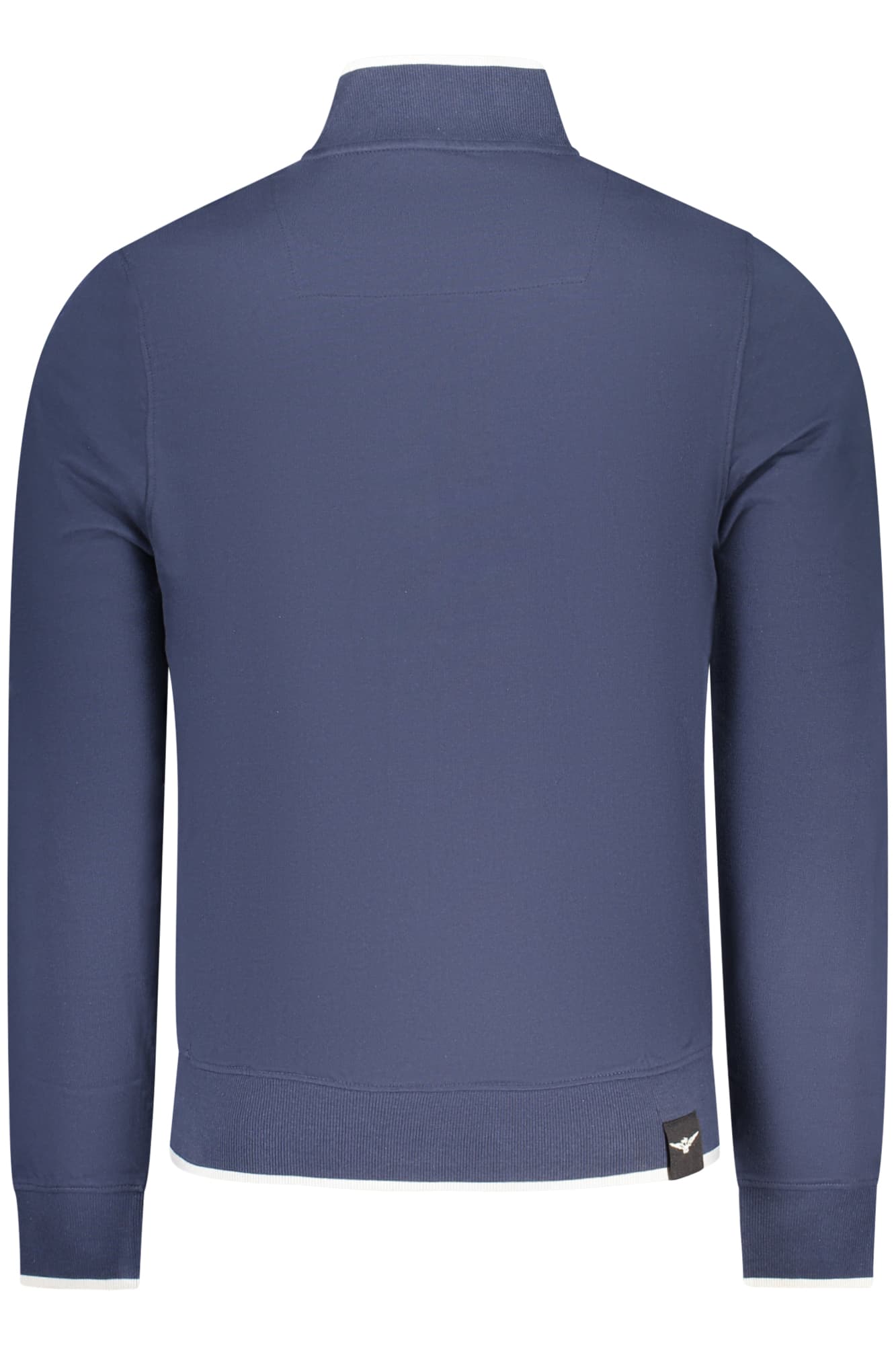 ACCADEMIA MILITARE FELPA CON ZIP UOMO BLU - Miniatura 2