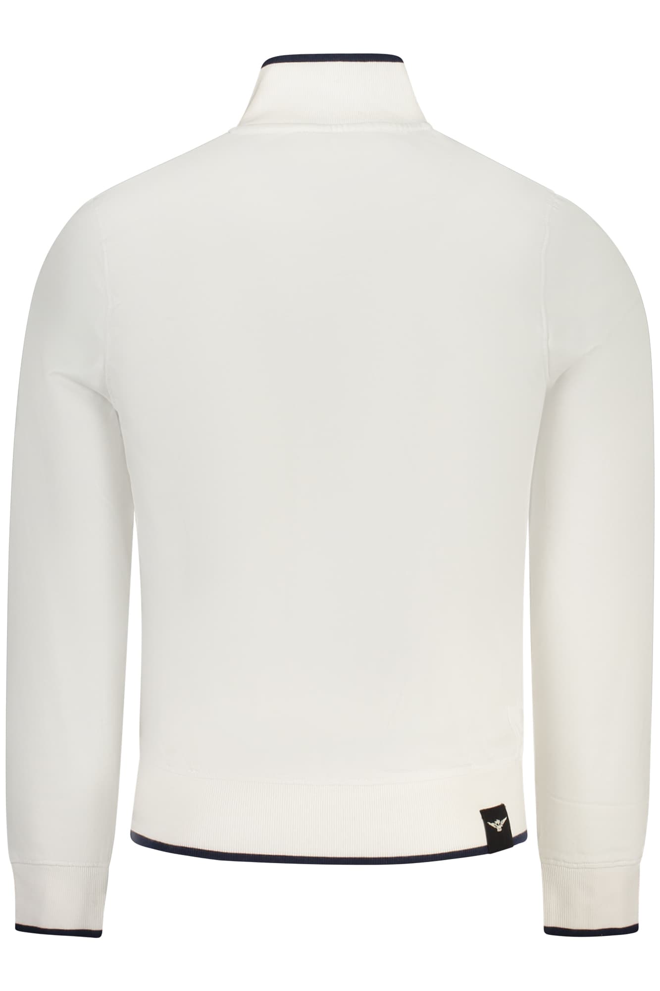 ACCADEMIA MILITARE FELPA CON ZIP UOMO BIANCO - Miniatura 2