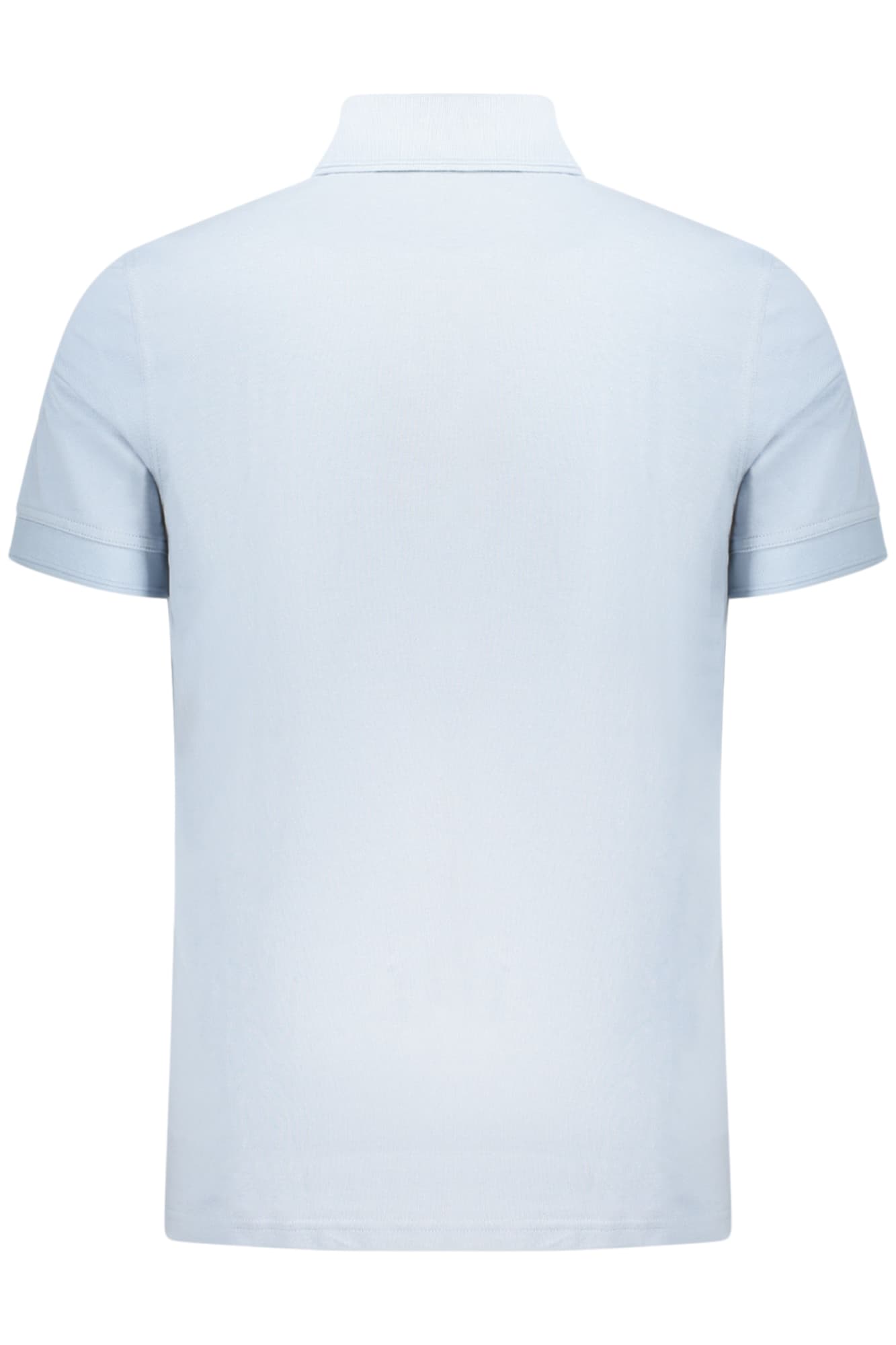 BOSS POLO MANICHE CORTE UOMO AZZURRO - Miniatura 2