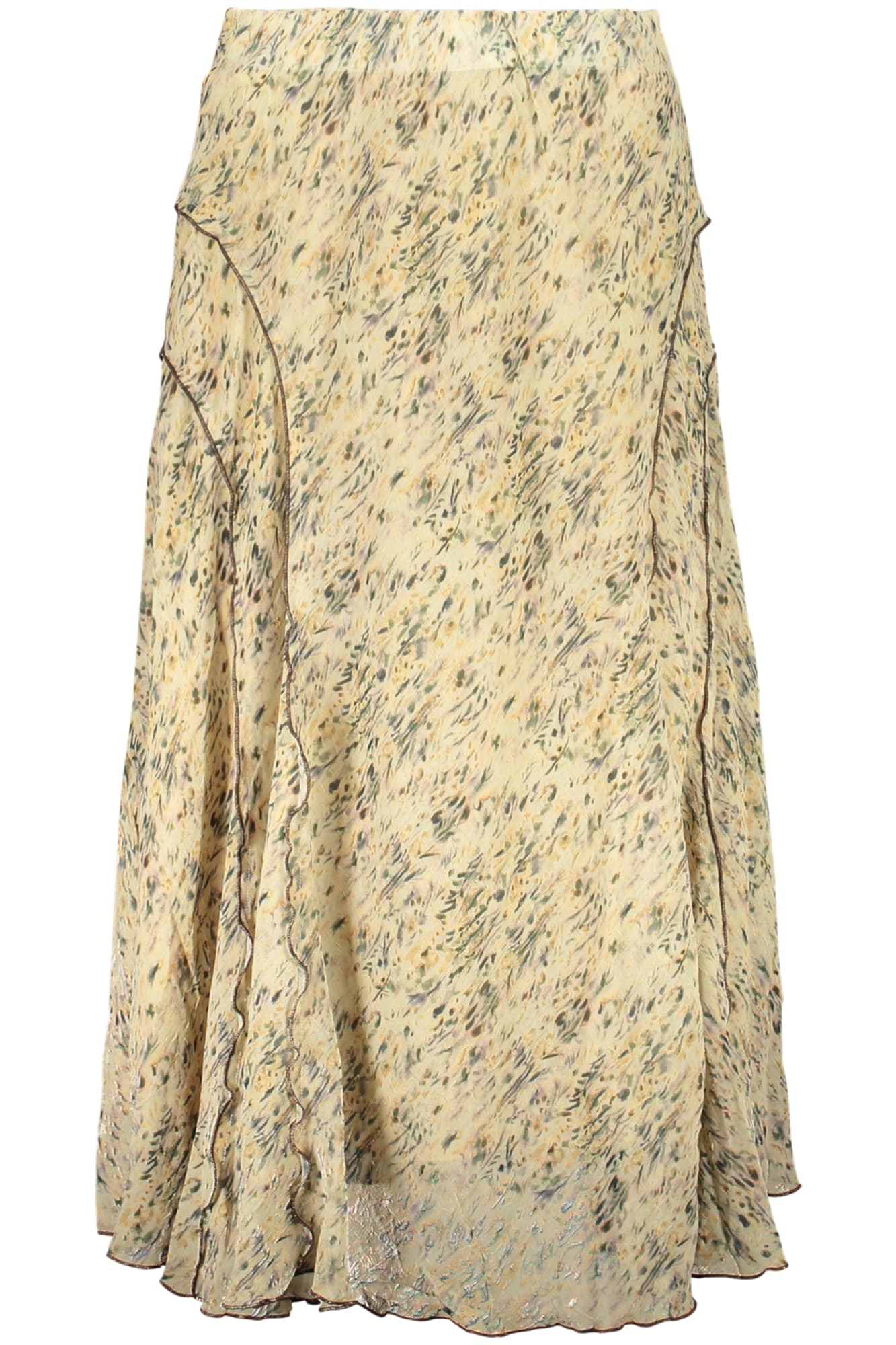 DESIGUAL GONNA LUNGA DONNA BEIGE - Immagine principale